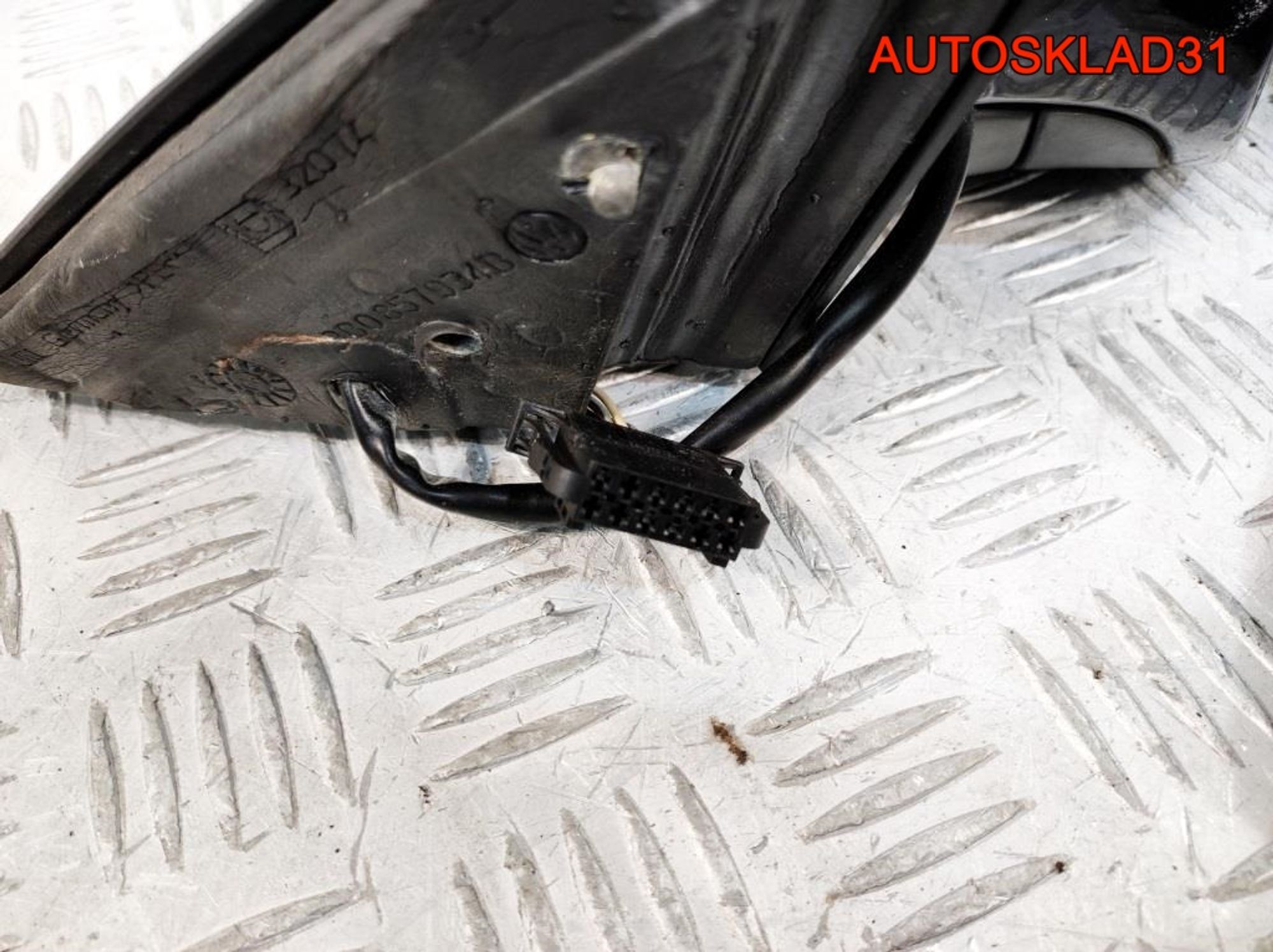 Зеркало правое 6 контактов VW Passat B5+ 3B0857934B, 3600 рублей, Дубовое