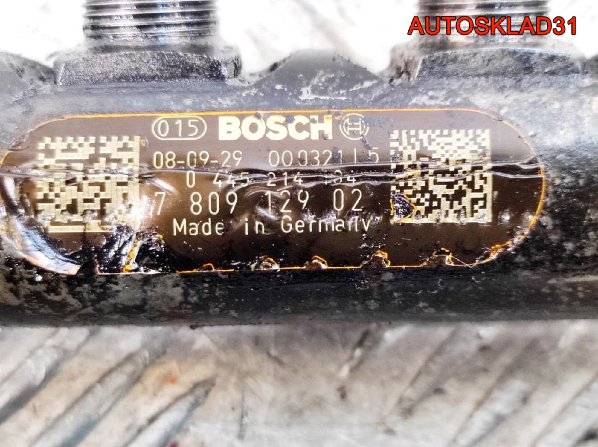 Рейка топливная в сборе BMW E90 2.0 N47D20A 13537809129, 7000 рублей, Дубовое