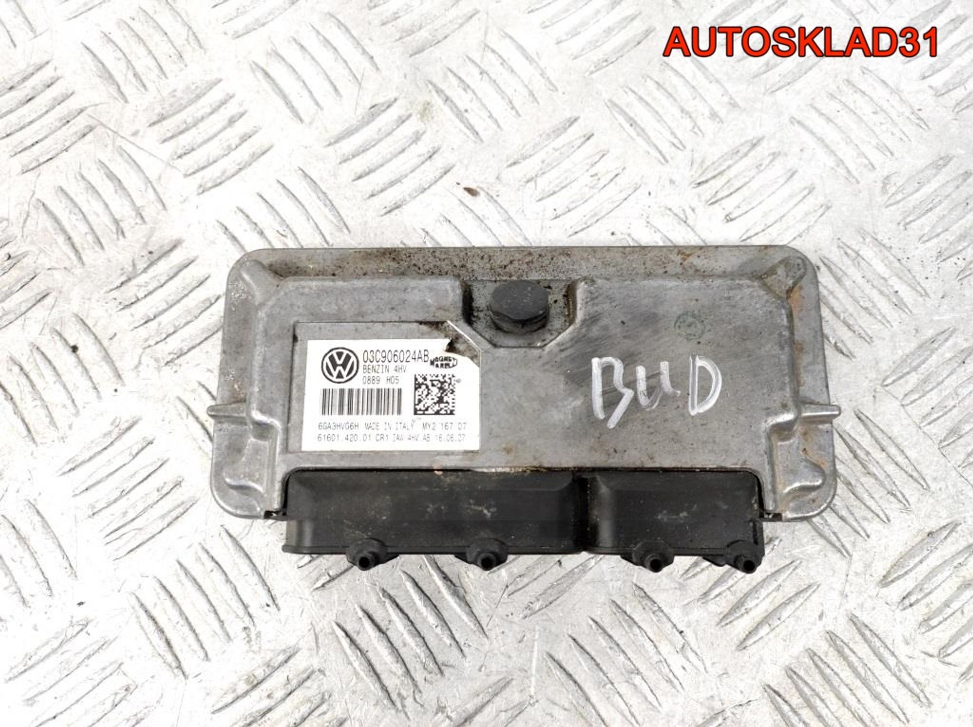 Блок ЭБУ VW Polo 1,4 BUD Бензин 03C906024AB, 2500 рублей, Дубовое