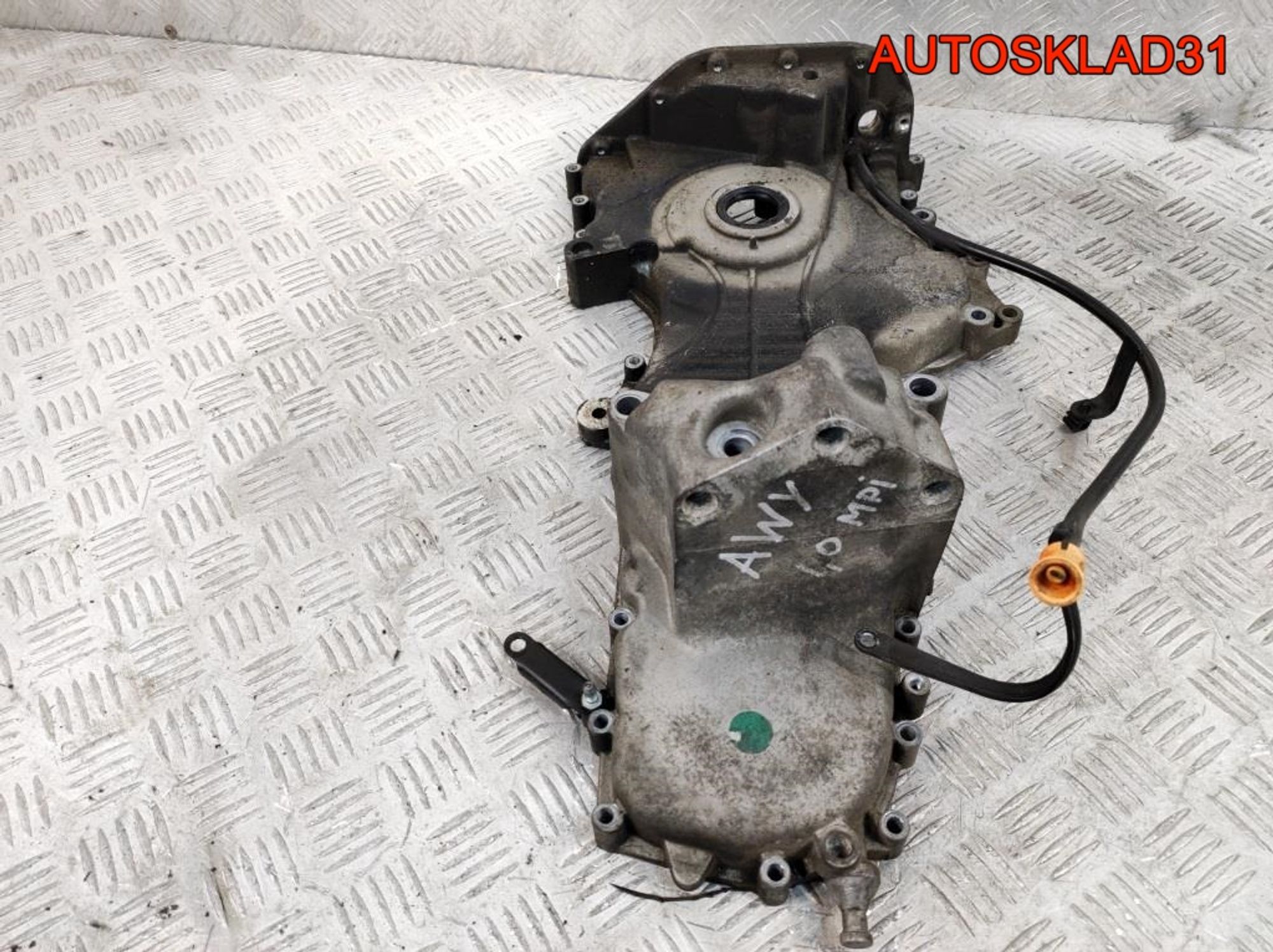 Крышка двигателя передняя VW Polo 4 1,2 AWY Бензин 03D109211C, 6000 рублей, Дубовое