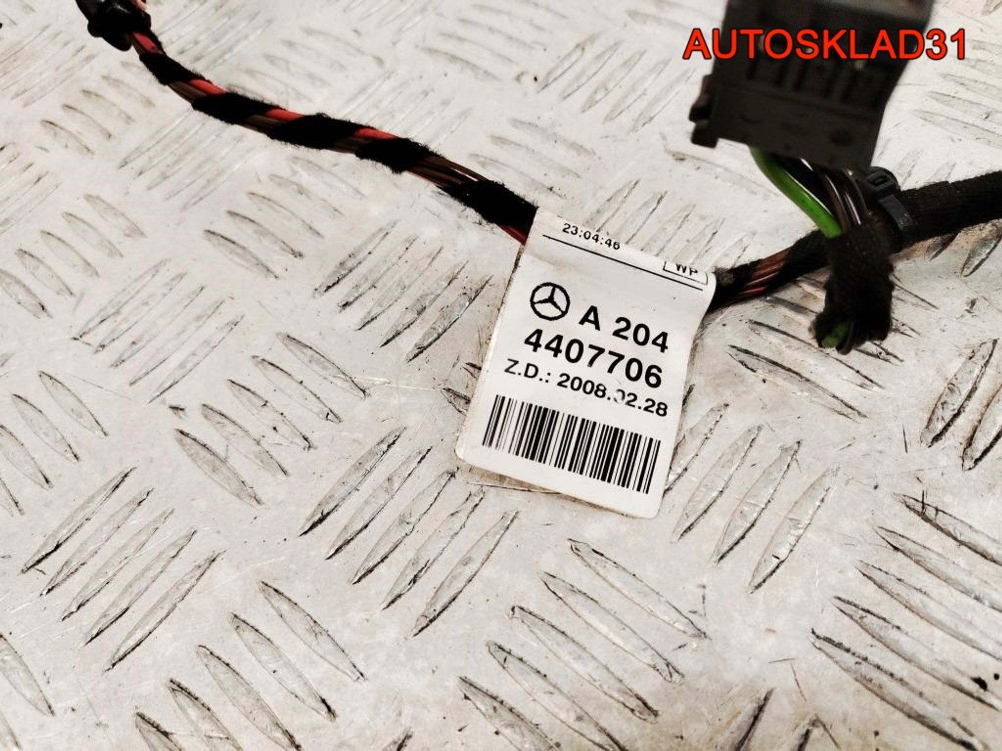 Проводка двери правой задней Mercedes Benz GLK X204 A204407706, 1000 рублей, Дубовое