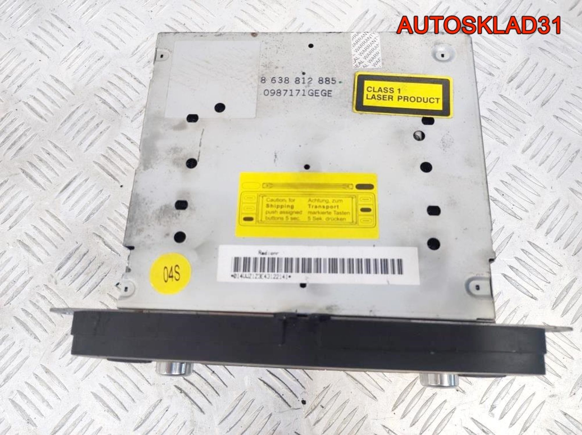 Магнитола Volkswagen Passat B6 1K0035195B, 1800 рублей, Дубовое