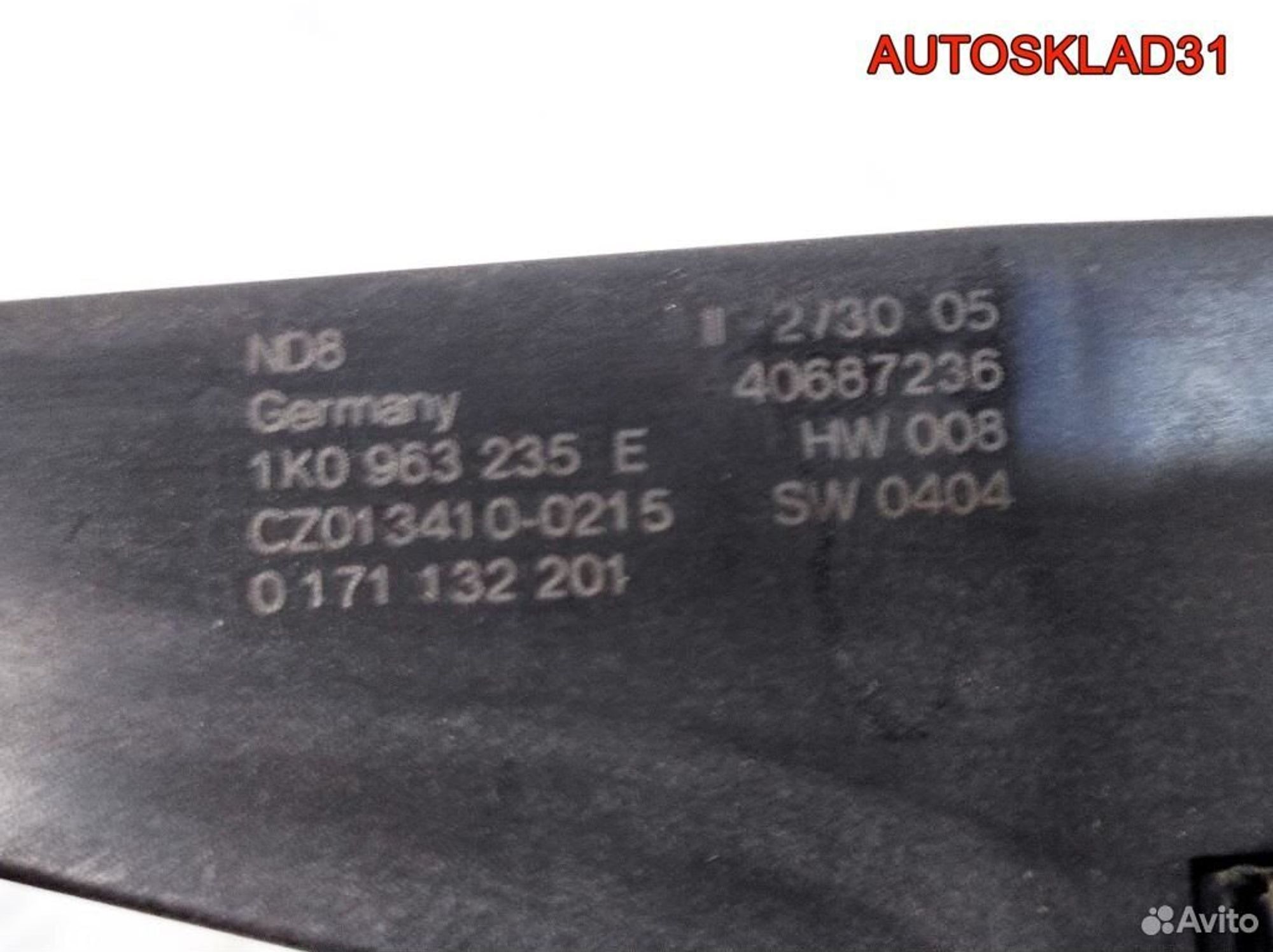 Радиатор отопителя электрический VW Passat B6 1K0963235E, 18000 рублей, Дубовое