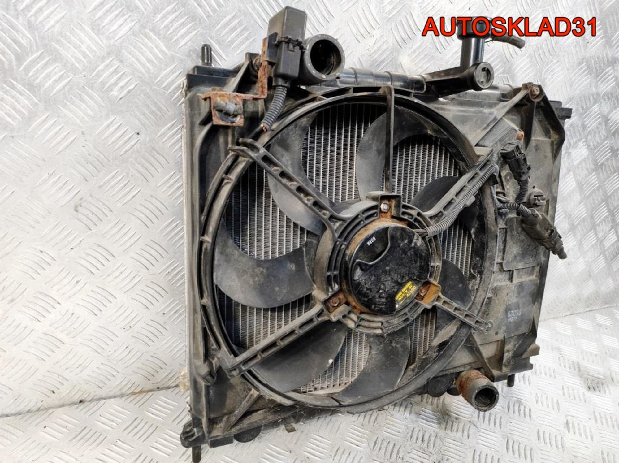 Радиатор основной Kia Rio 2 1,5 Дизель 253101G301, 8100 рублей, Дубовое