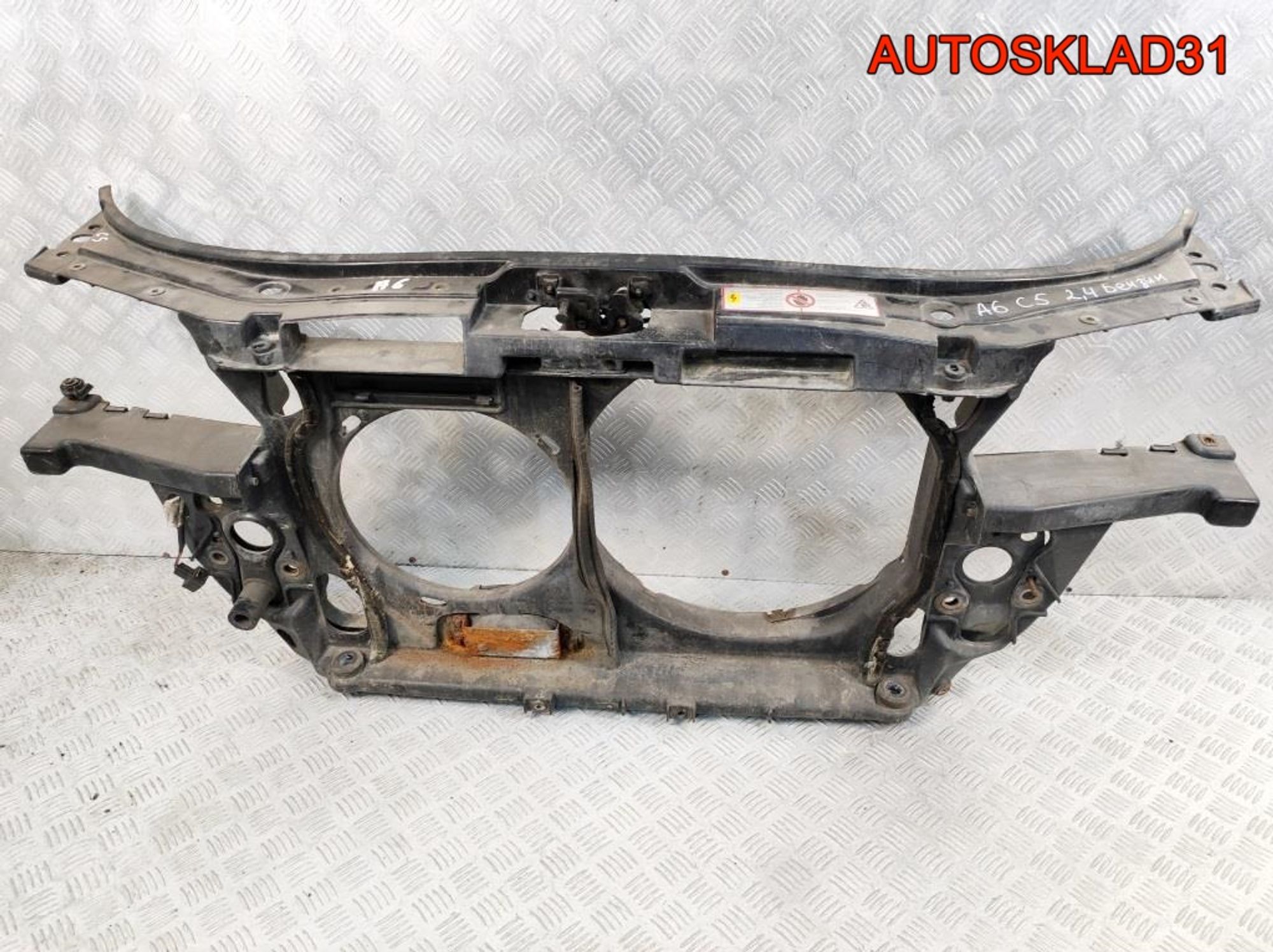 Панель передняя Голая Audi A6 C5 2,4 Бензин 4B0805588D, 6300 рублей, Дубовое