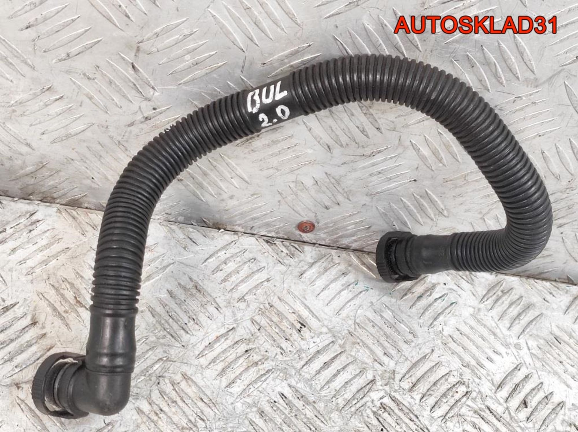 Трубка картерных газов Audi A4 B6 2,0 Бензин 06F103235, 1000 рублей, Дубовое