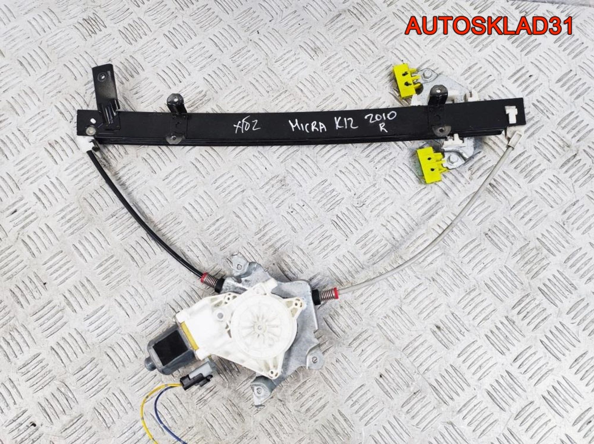 Стеклоподъемник передний правый Nissan Micra K12, 2500 рублей, Дубовое