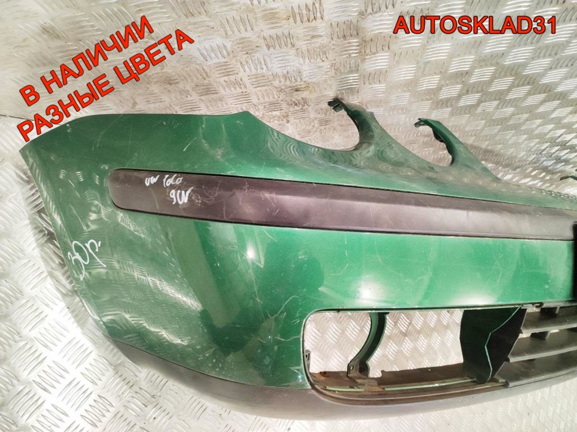 Бампер передний VW Polo 4 Дорест 6Q0807221 (Р), 10000 рублей, Дубовое