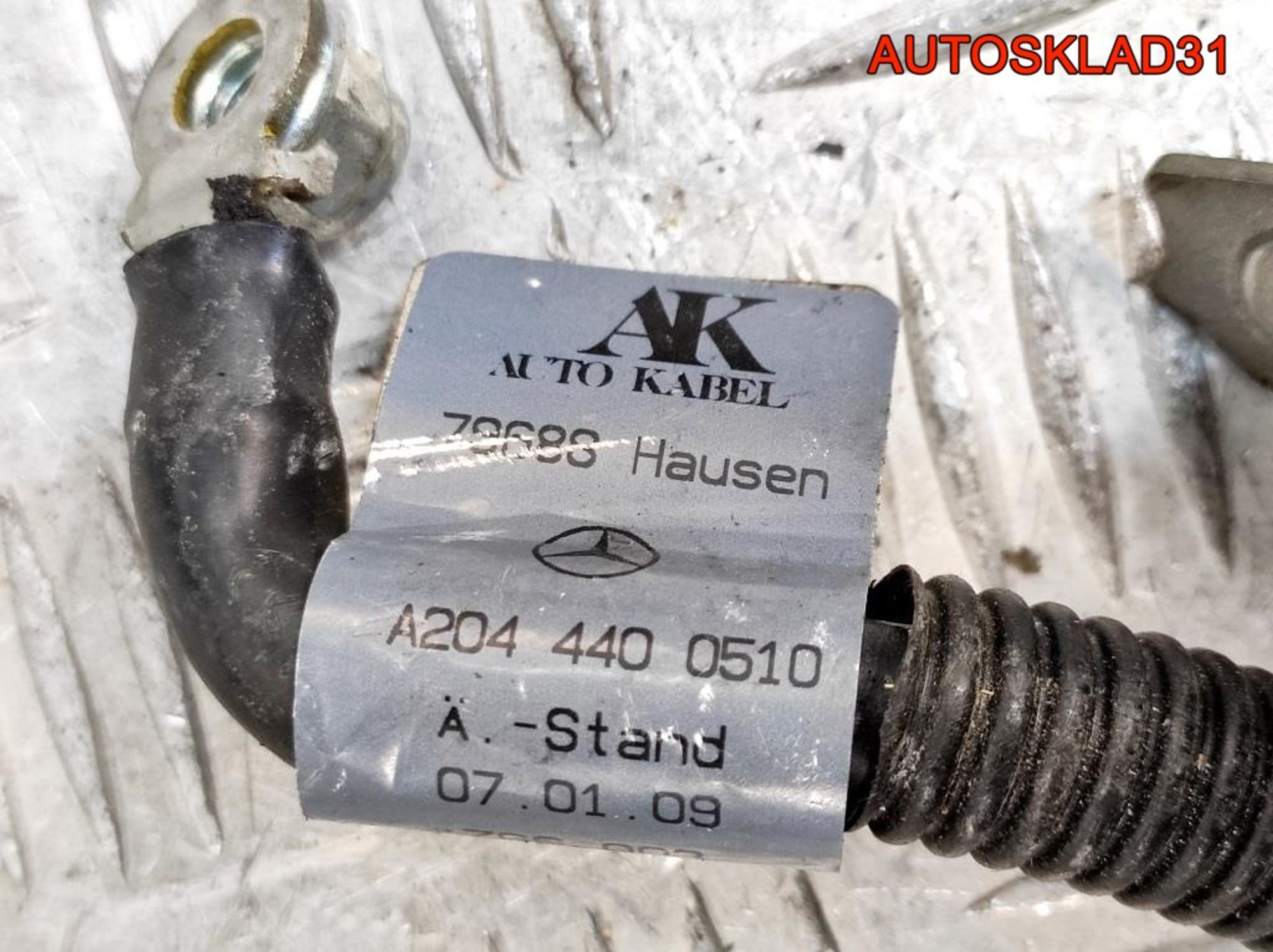 Провод стартера Mercedes Benz GLK X204 A2044400510, 3200 рублей, Дубовое