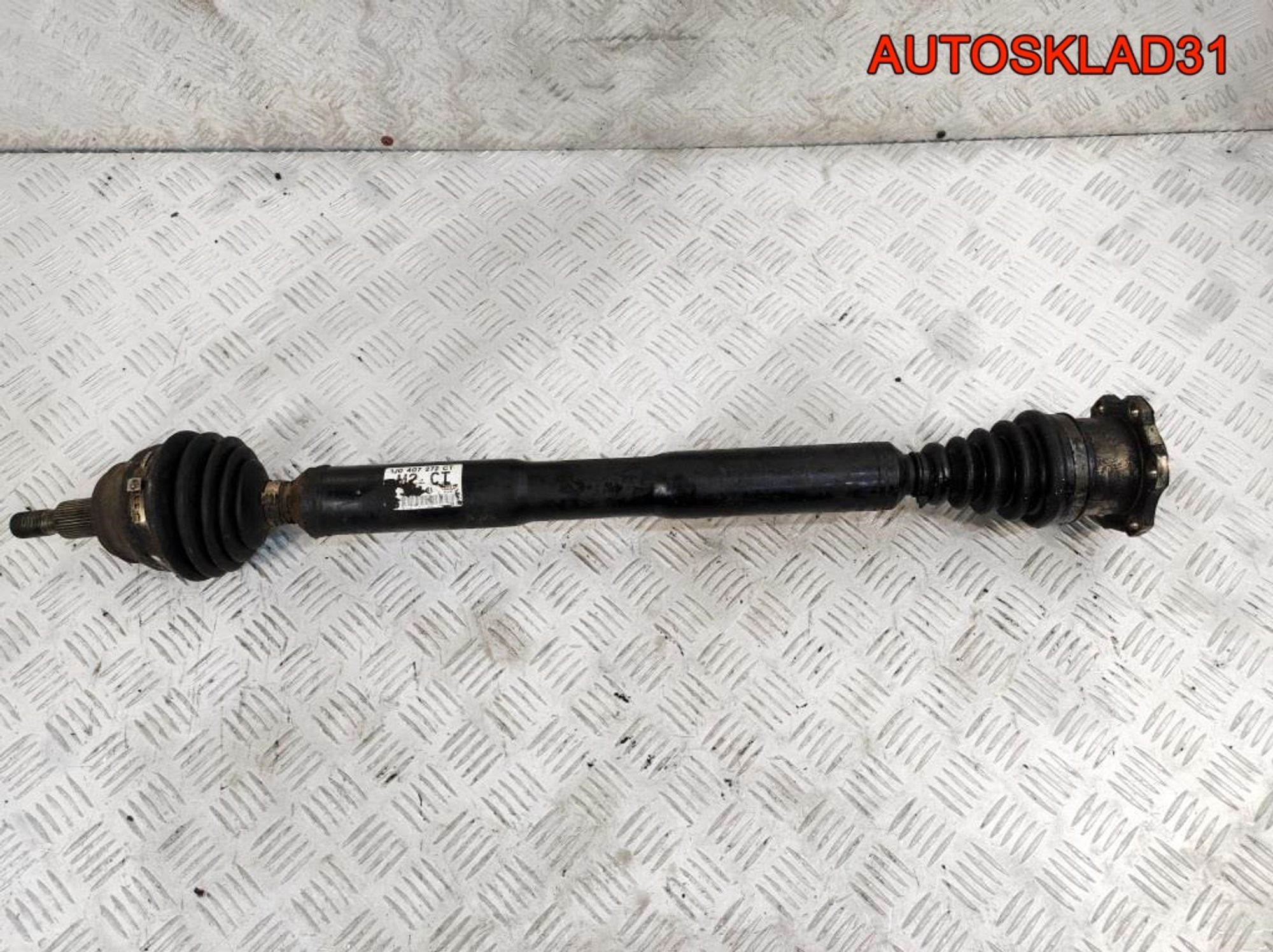 Полуось передняя правая VW Golf 4 1,8 Бензин 1J0407272CT, 4100 рублей, Дубовое