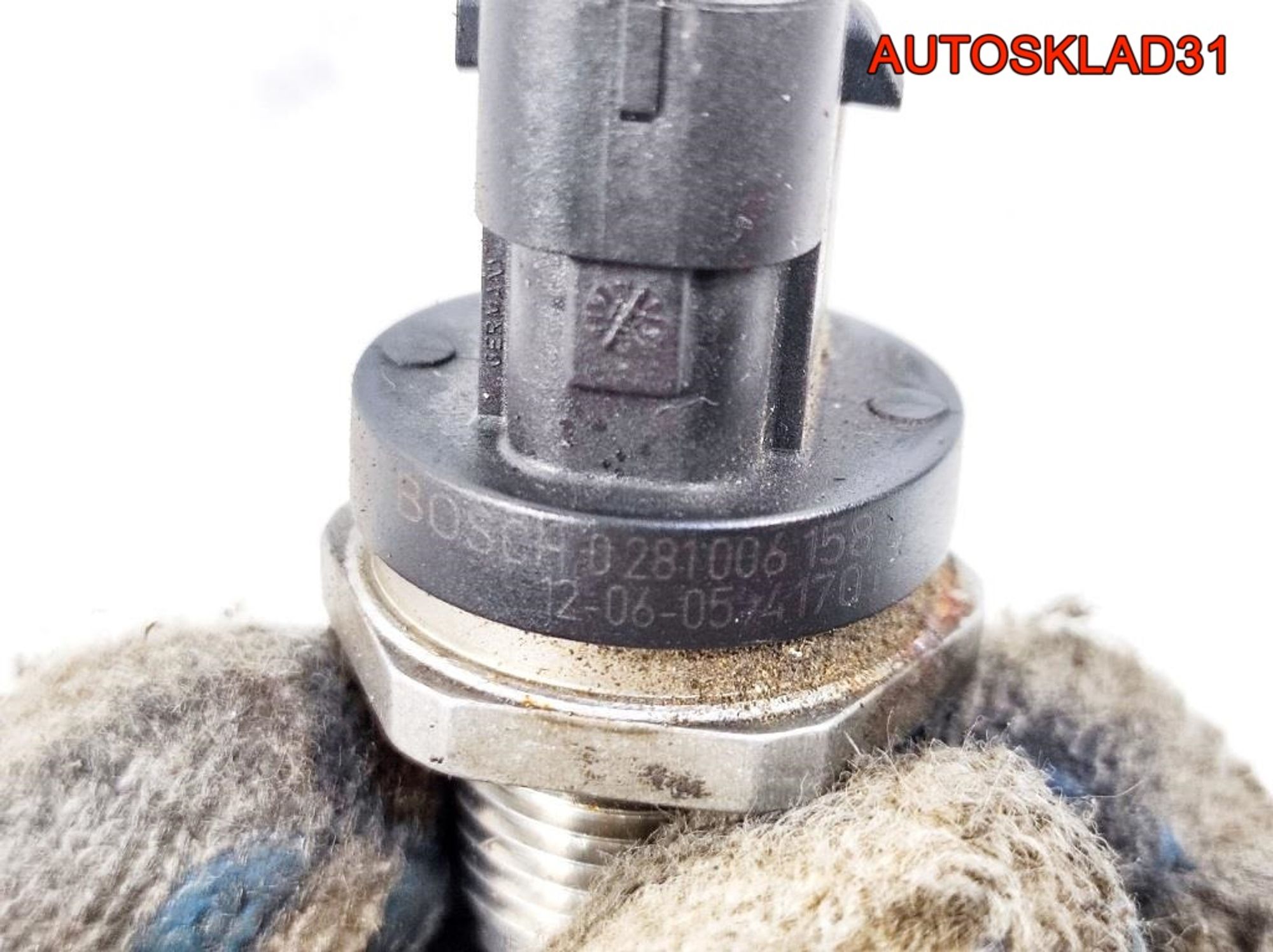 Датчик давления топлива Opel Astra J 0281006158, 2900 рублей, Дубовое