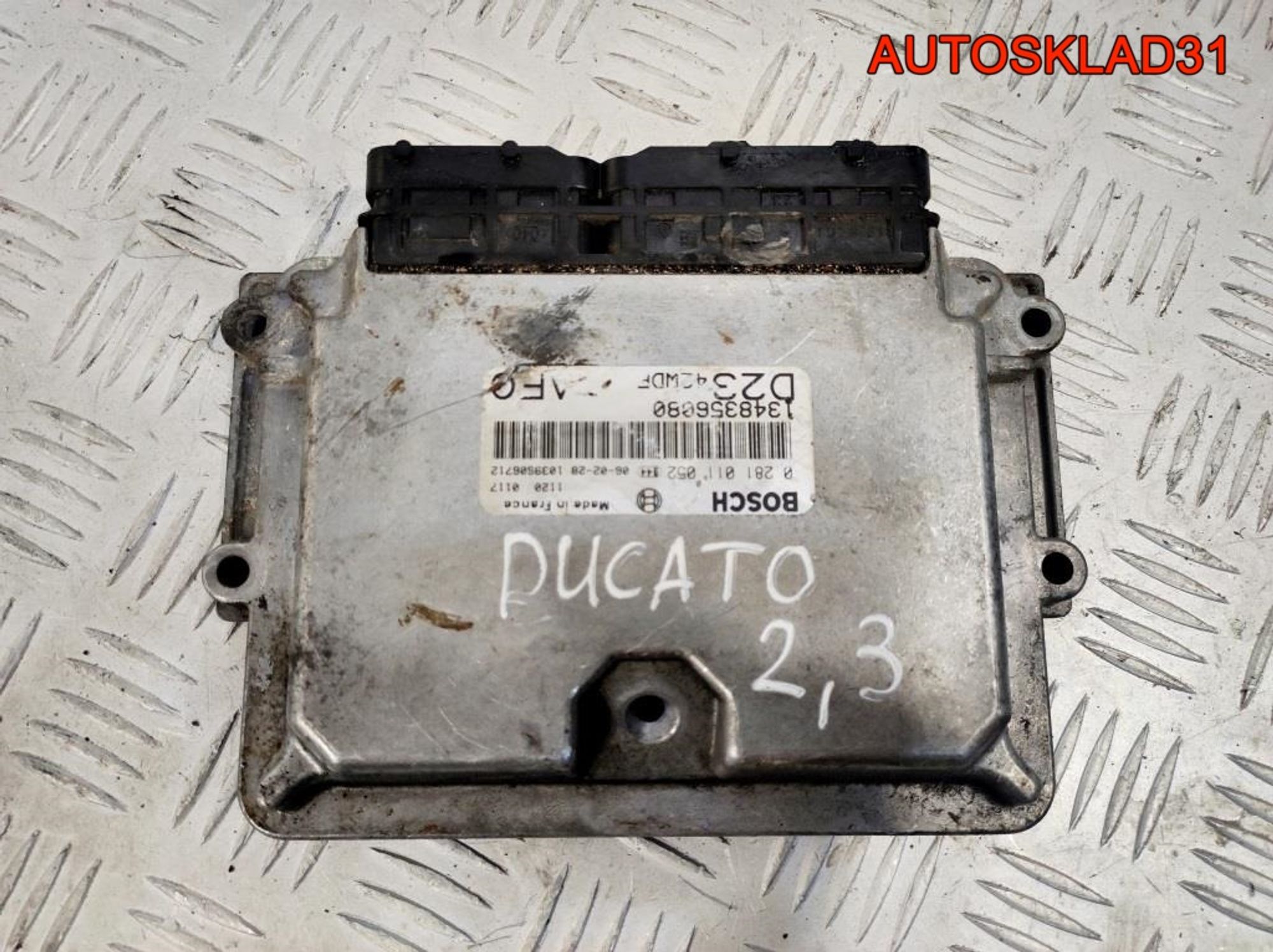 Блок ЭБУ Fiat Ducato 2,3 JTD 0281011052, 6500 рублей, Дубовое