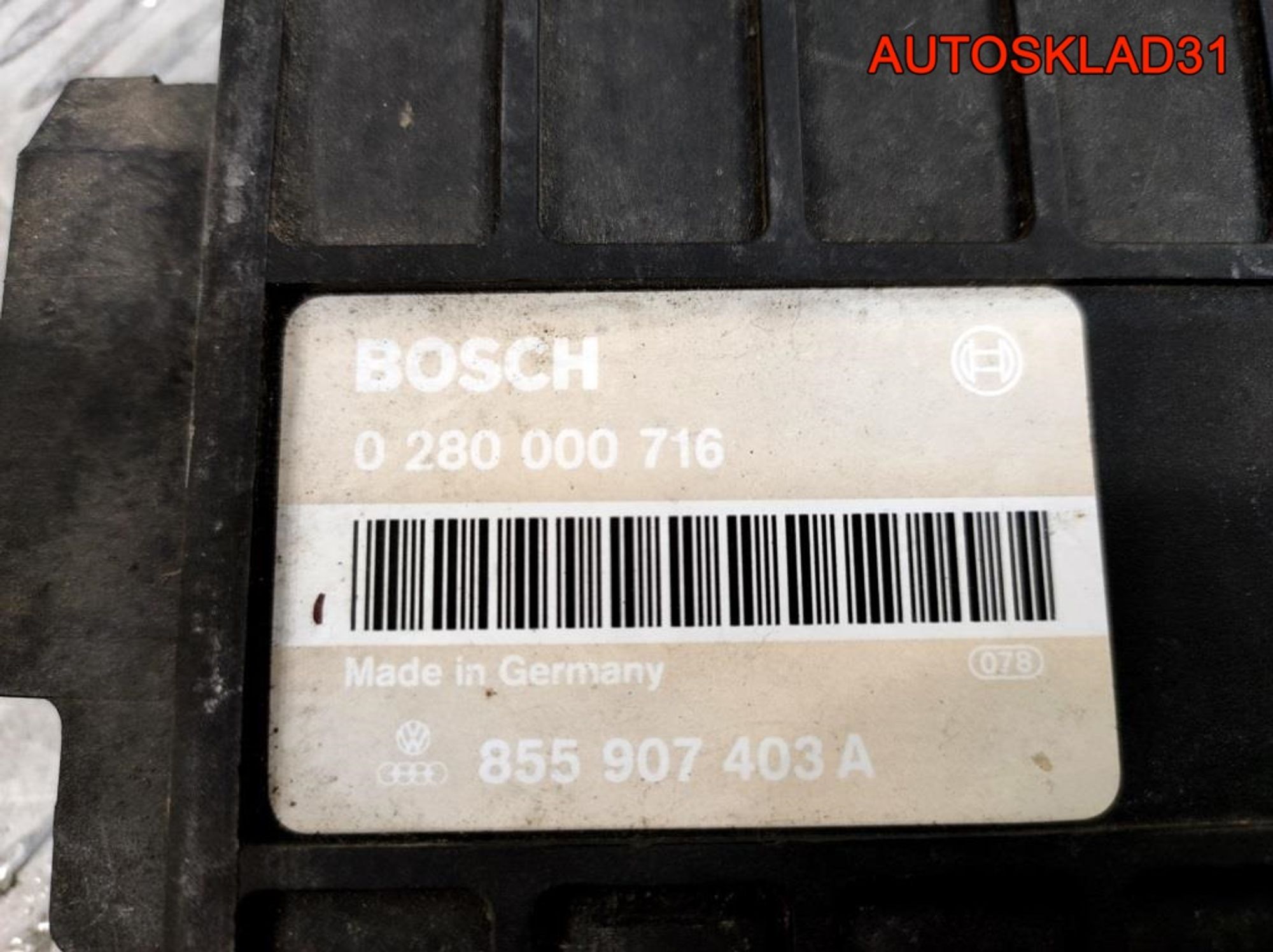 Блок ЭБУ Volkswagen Gol 2 1,8 Бензин 855907403A, 1000 рублей, Дубовое