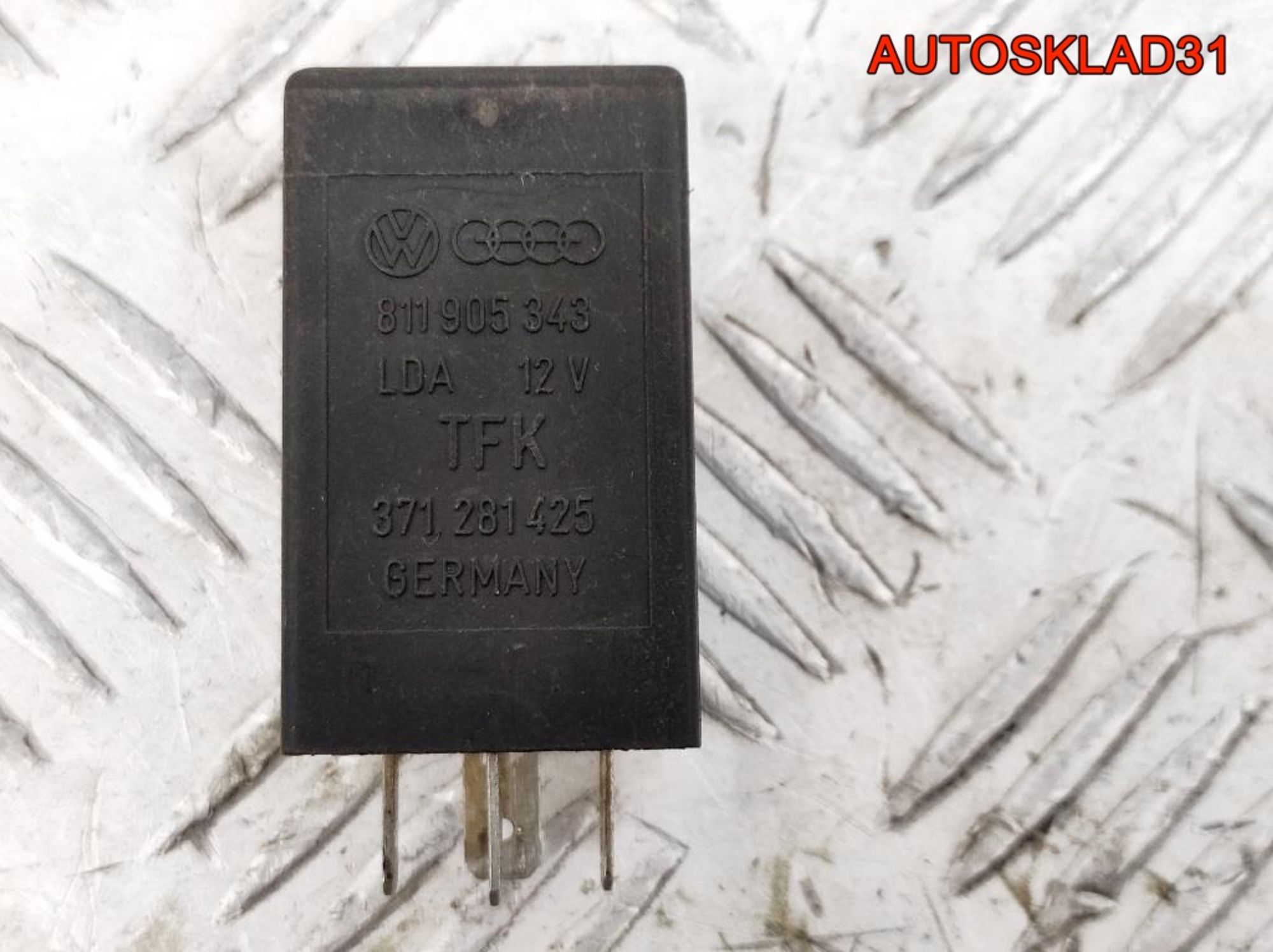 Реле холостого хода Audi 100 C3 811905343, 700 рублей, Дубовое