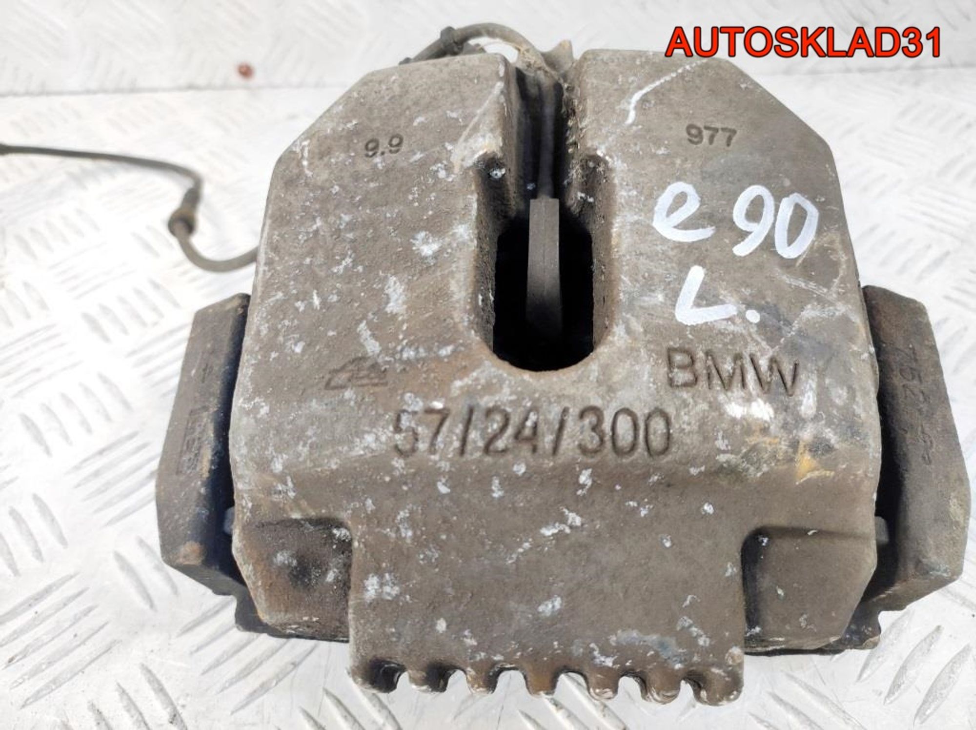 Суппорт тормозной перед левый BMW E90 34116769091, 2100 рублей, Дубовое