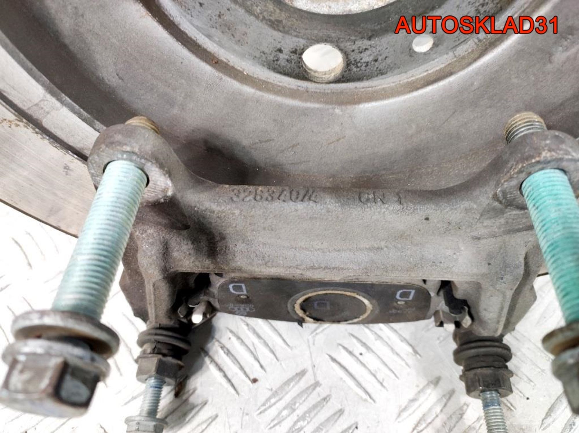 Диски тормозные задние 335 мм Audi A8 D3 6.0 W12 BHT бензин, 27000 рублей, Дубовое