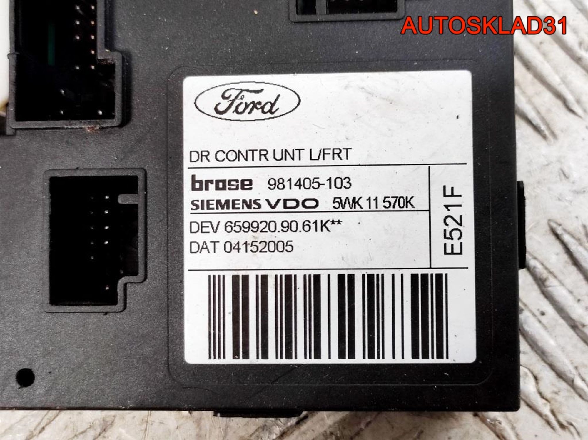 Мотор стеклоподъемника п/л Ford Focus 2 981405103, 1200 рублей, Дубовое