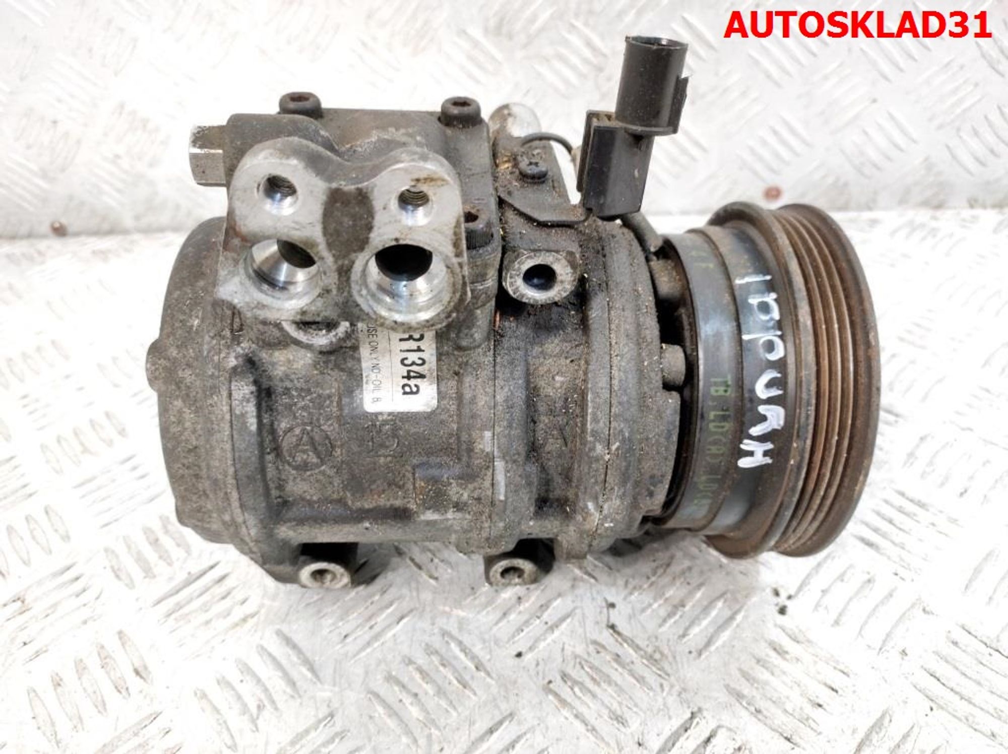 Компрессор кондиционера Hyundai Elantra 2,0 G4GC Бензин 1604022800, 6000 рублей, Дубовое