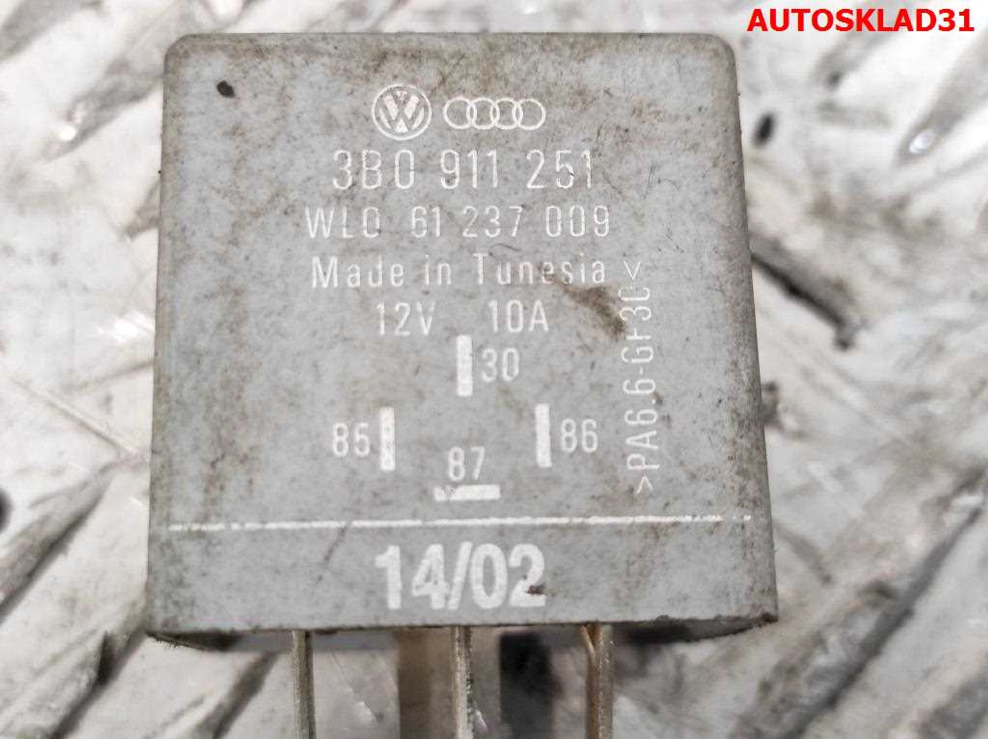 Реле 185 VW Passat B5 3B0911251, 600 рублей, Дубовое