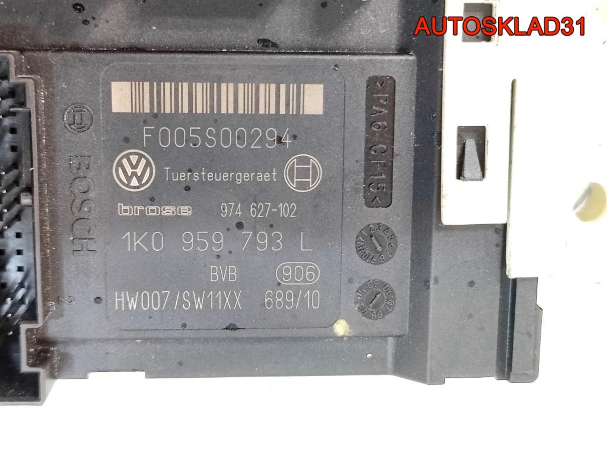 Моторчик стеклоподъемника передний левый VW Passat B6, 1800 рублей, Дубовое