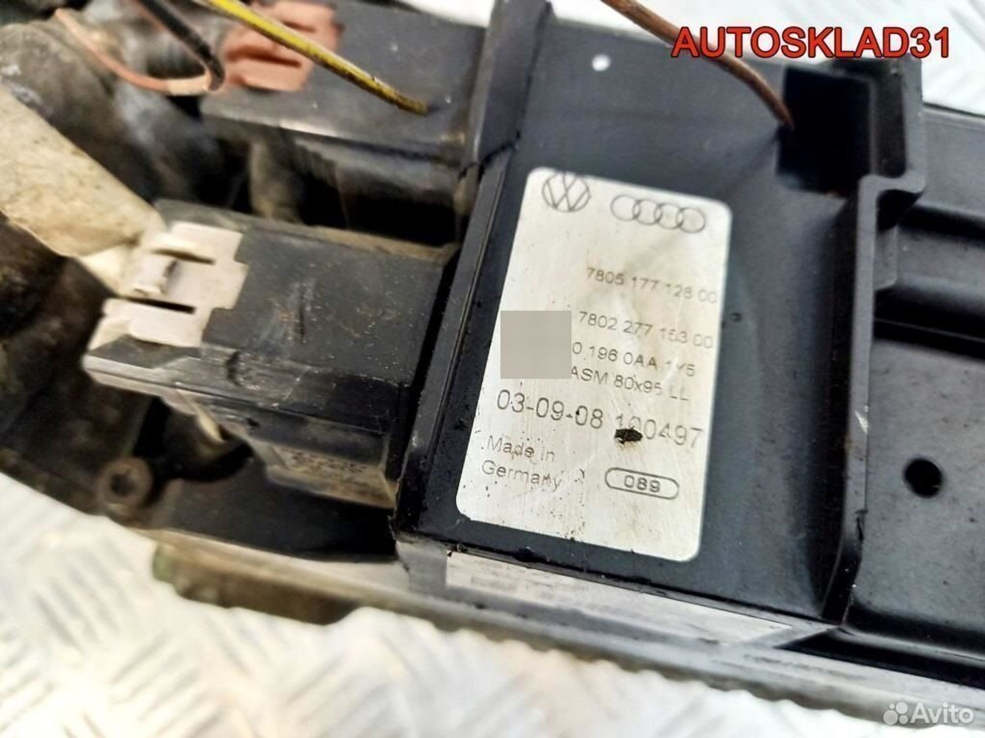 Рейка рулевая Volkswagen Touran 1K1909143L, 25200 рублей, Дубовое