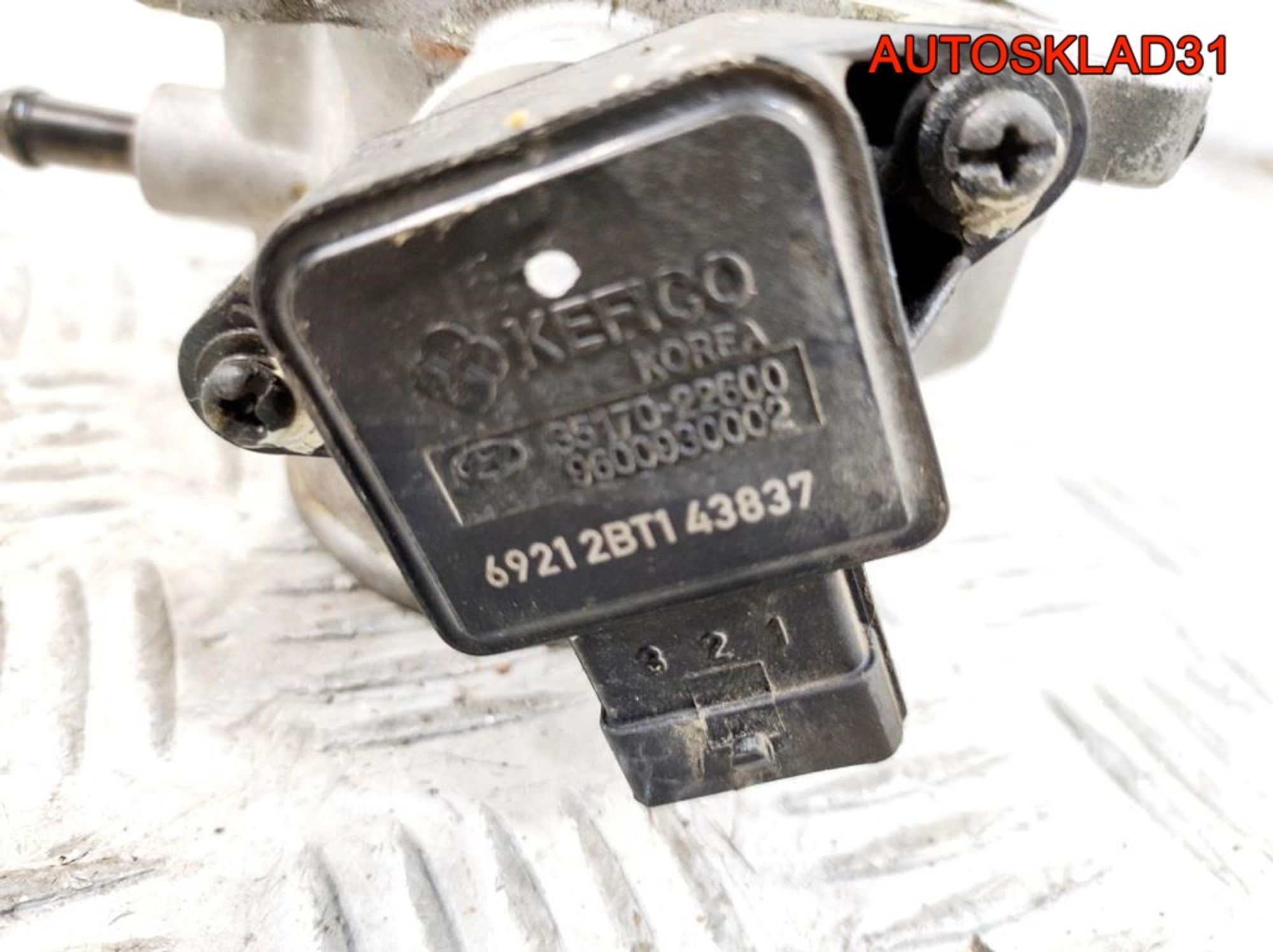 Заслонка дроссельная Kia Sportage 2 2.0 G4GC 3510023701, 2100 рублей, Дубовое