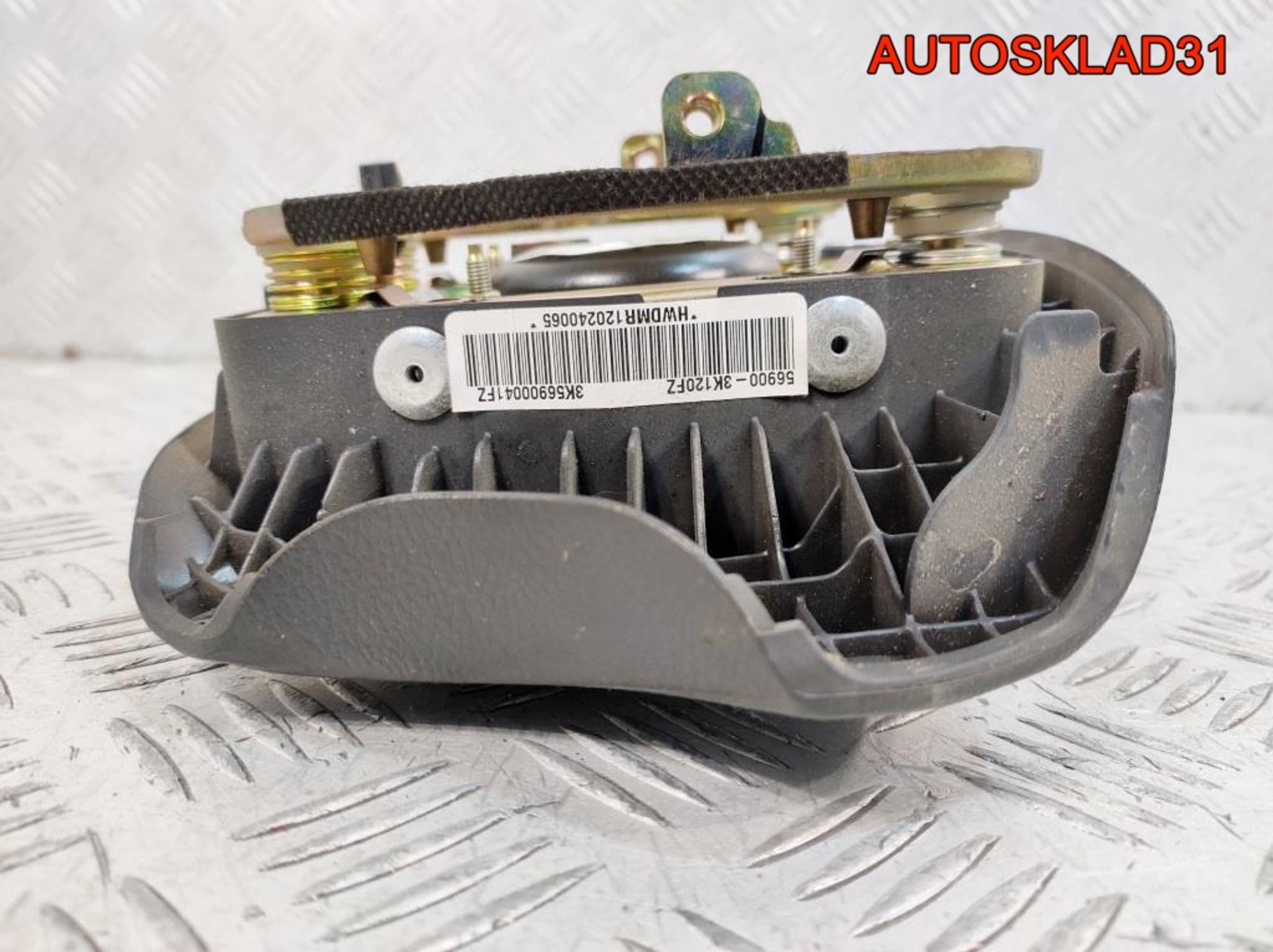 Подушка безопасности в руль Hyundai Sonata 5 NF 569003K120FZ, 10000 рублей, Дубовое