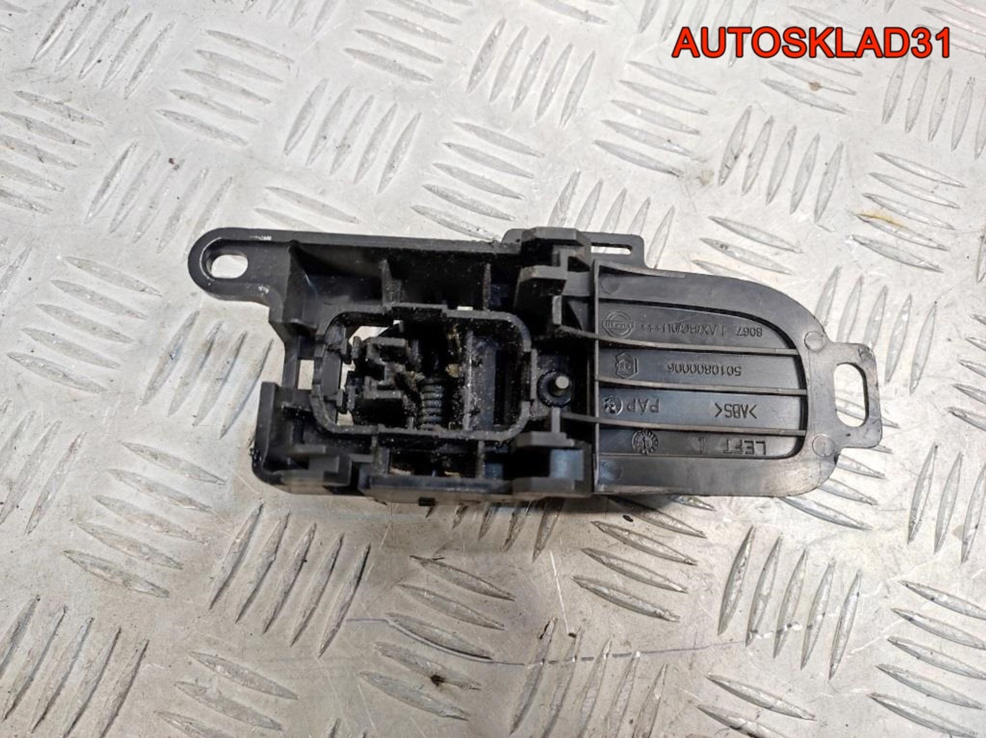 Ручка внутренняя передняя левая Nissan Micra K12, 500 рублей, Дубовое