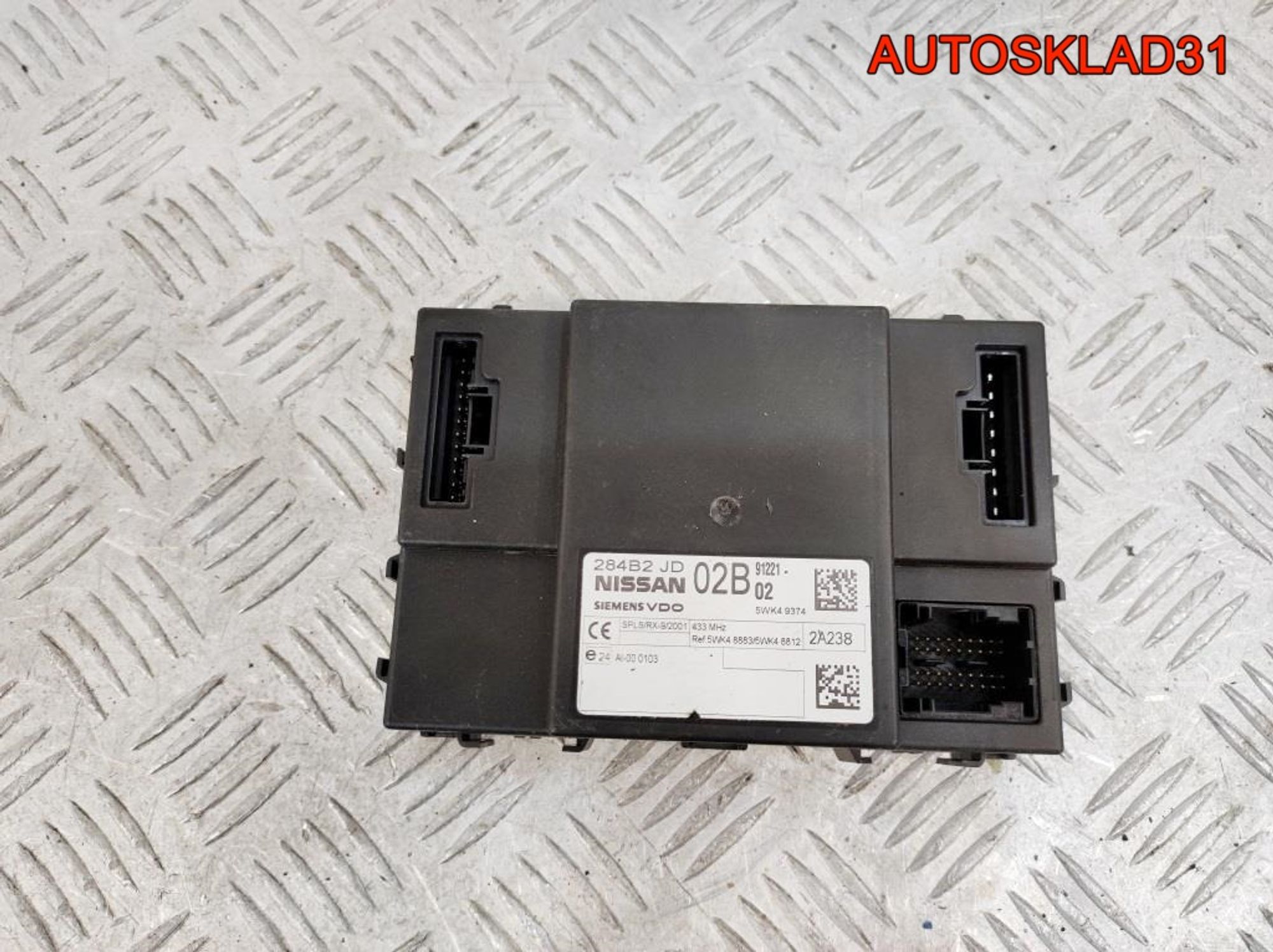 Блок комфорта Nissan Qashqai J10 284B2JD02B, 1800 рублей, Дубовое