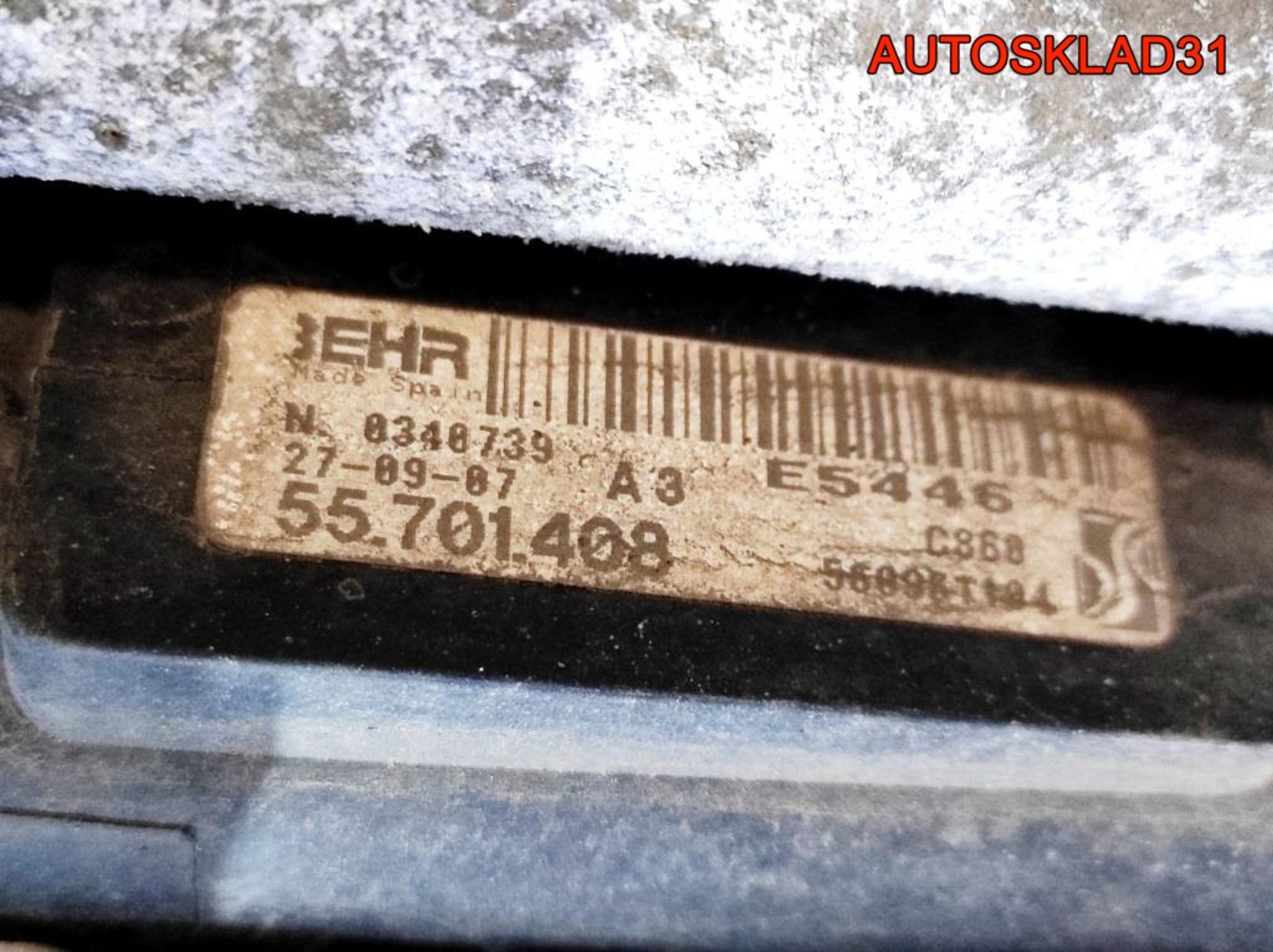 Кассета радиаторов Opel Corsa D 1,2 Бензин 55701408, 8000 рублей, Дубовое