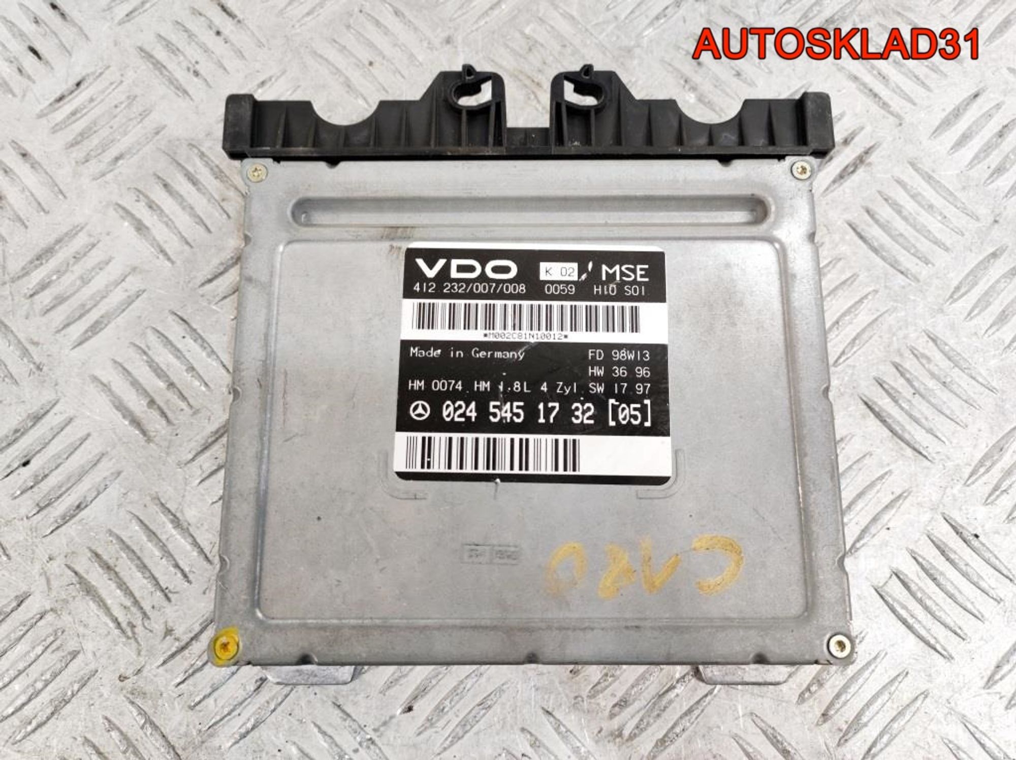 Блок ЭБУ Mercedes Benz W202 0245451732, 3600 рублей, Дубовое