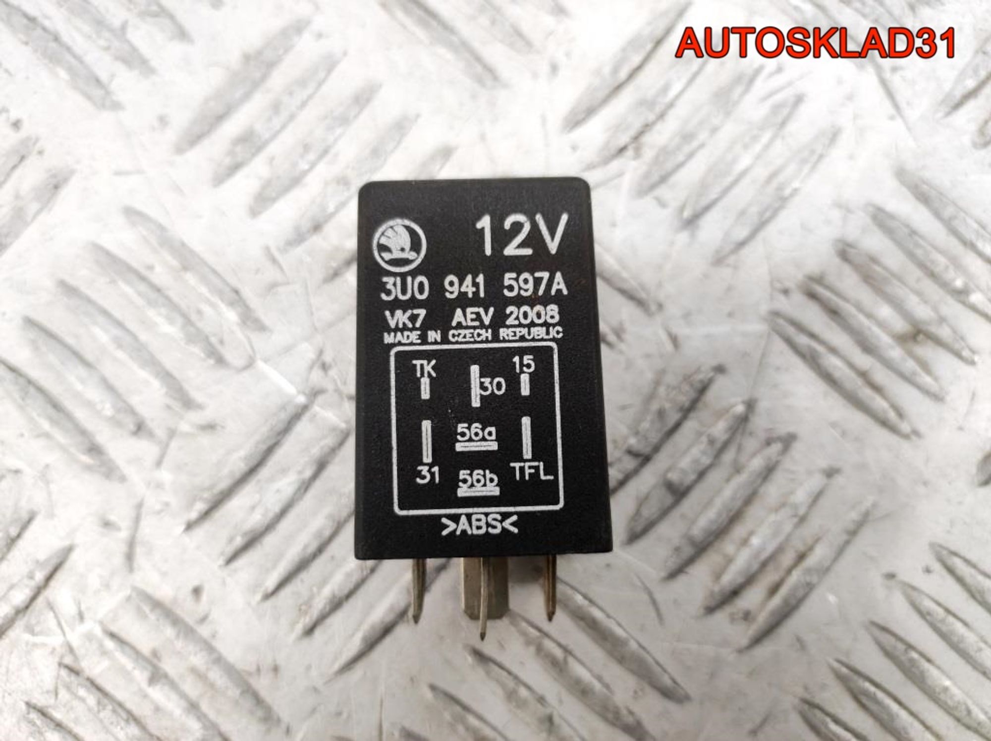 Реле №456 Skoda Octavia A4 3U0941597A, 1000 рублей, Дубовое