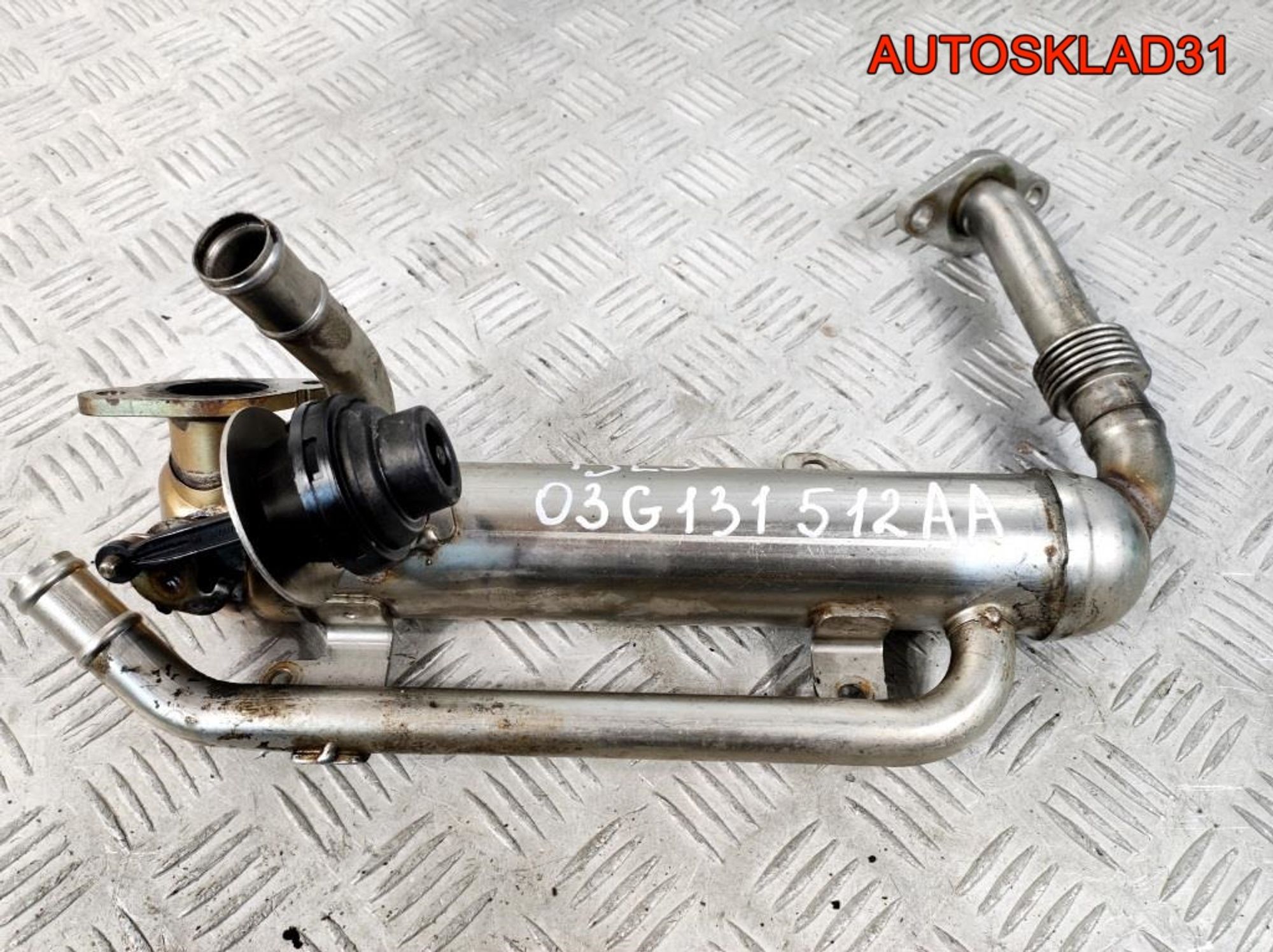 Радиатор EGR Volkswagen Passat B6 03G131512AA, 1400 рублей, Дубовое