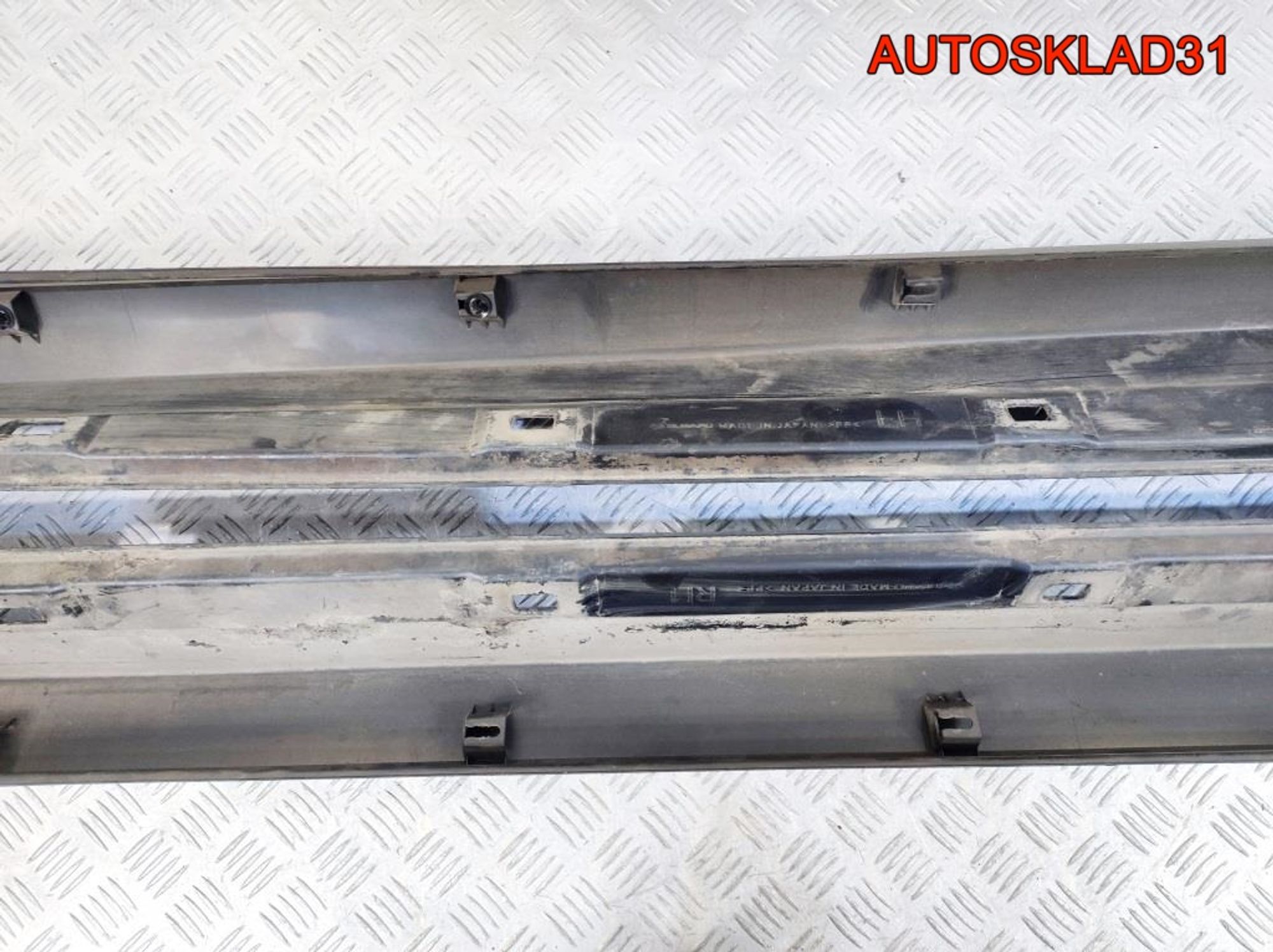 Накладка на порог Комплект Subaru Forester S12, 4100 рублей, Дубовое