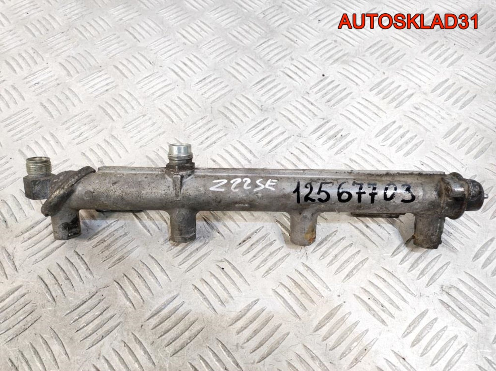 Рейка топливная Opel Omega B 2.2 Z22SE 12567703, 900 рублей, Дубовое