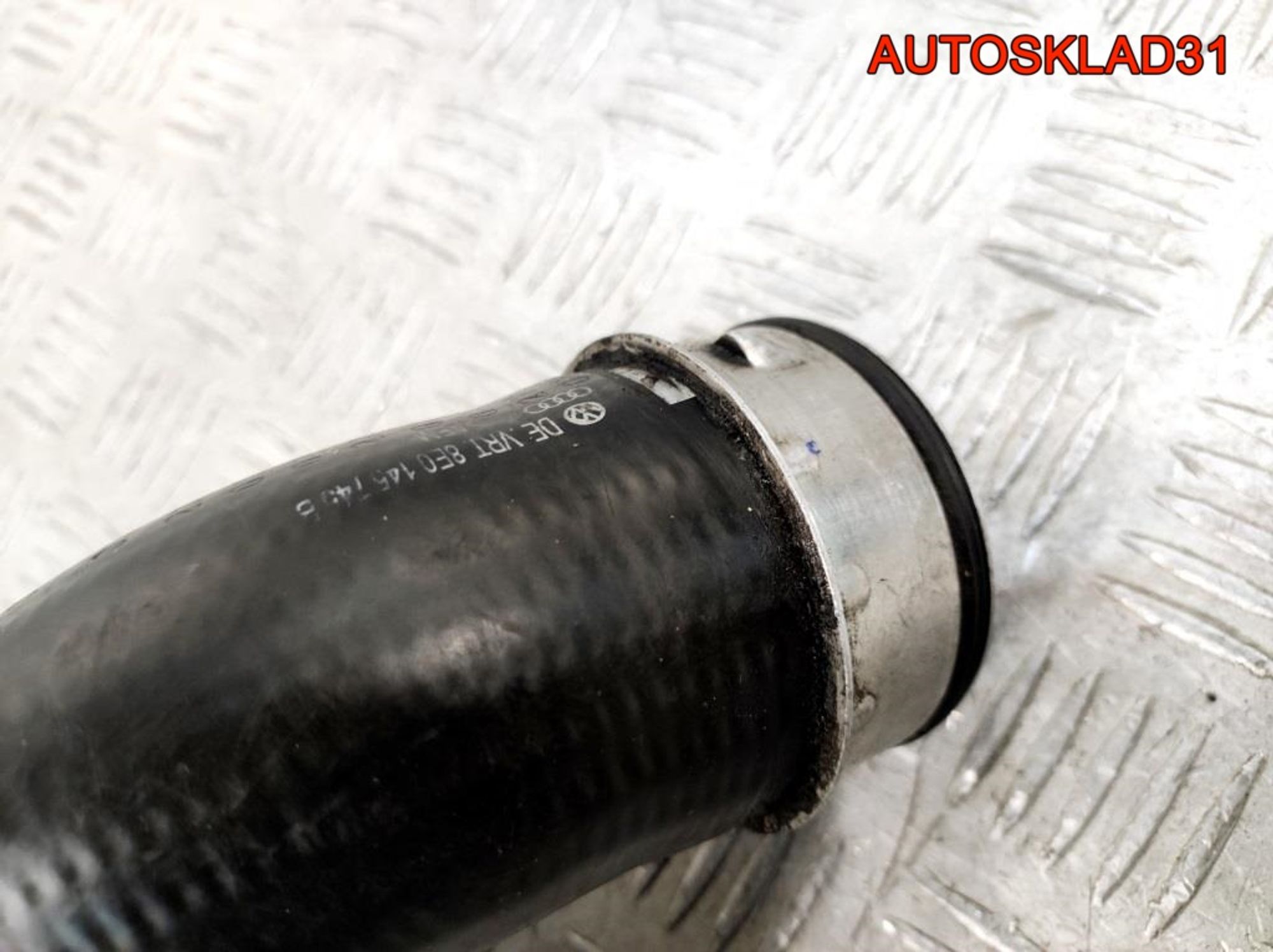 Патрубок интеркулера Audi A4 B6 1,9 Дизель 8E0145745B, 2500 рублей, Дубовое