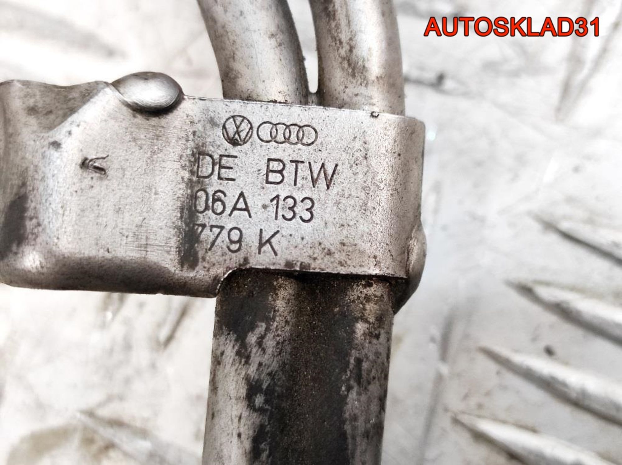 Трубка топливная Audi A3 8L 1,8 Бензин 06A133779K, 1500 рублей, Дубовое