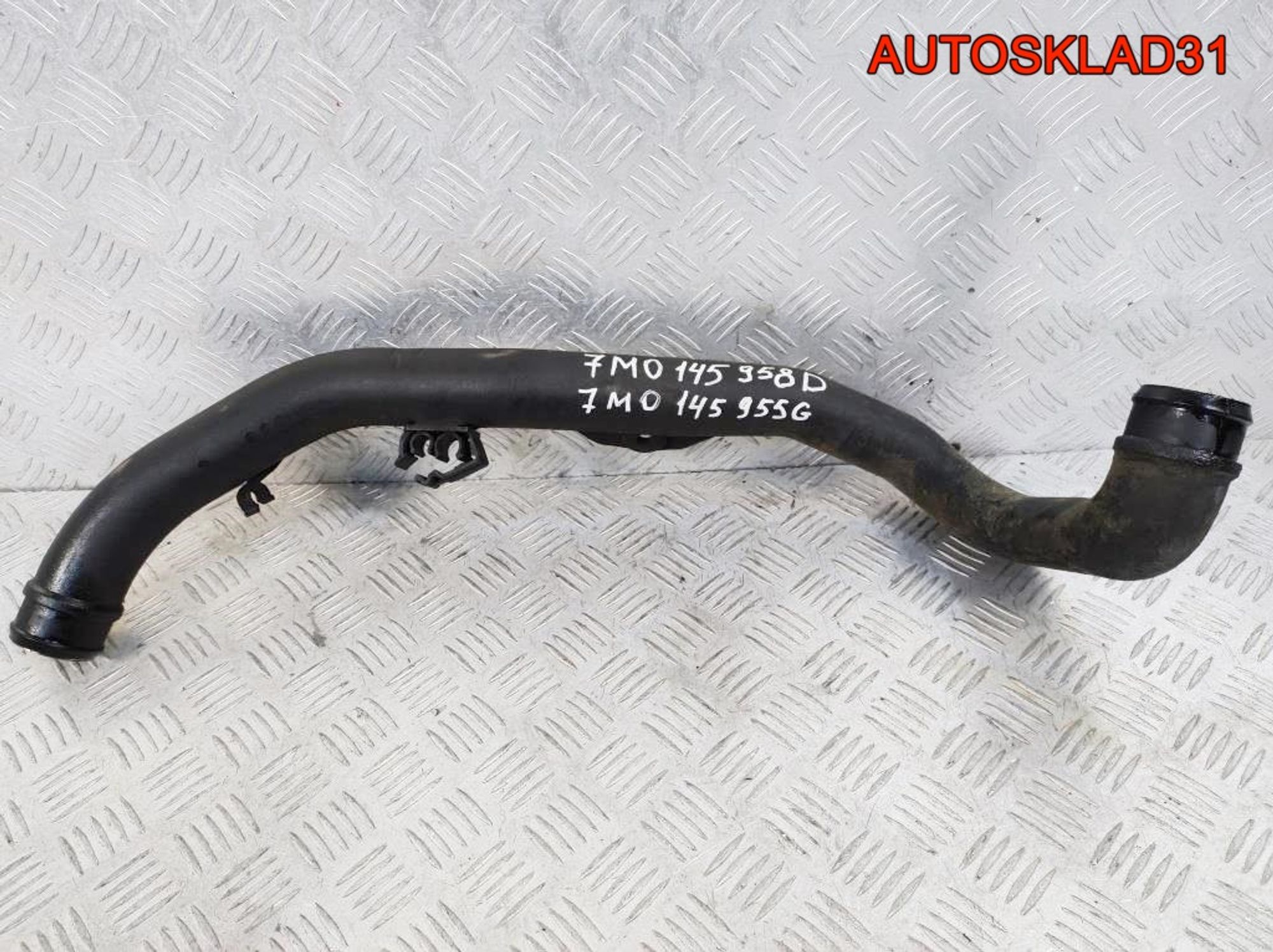 Патрубок интеркулера VW Sharan 1.9 AUY 7M0145958D, 1300 рублей, Дубовое