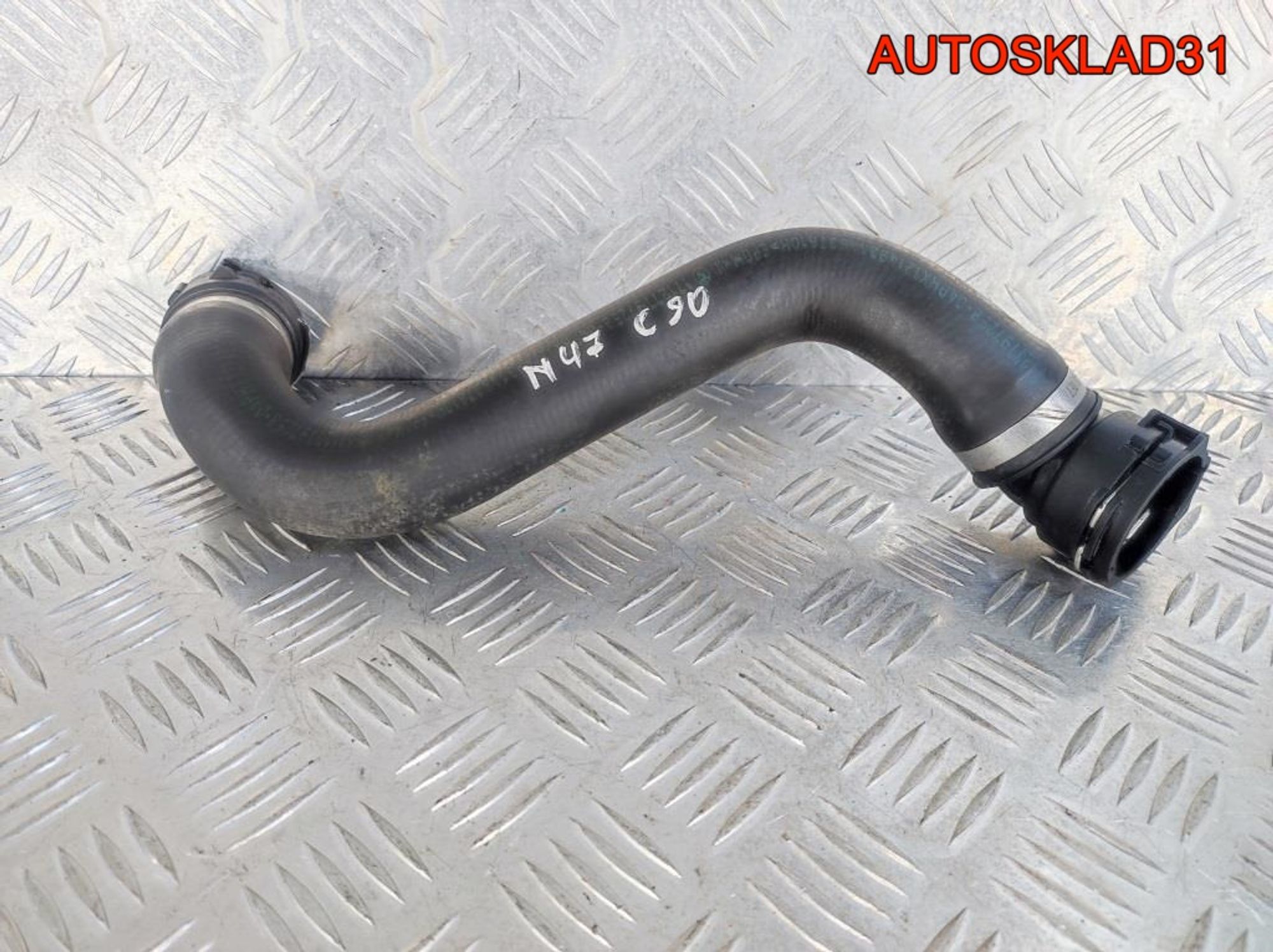 Патрубок радиатора BMW E90 2.0 N47D20C 17127797258, 1700 рублей, Дубовое