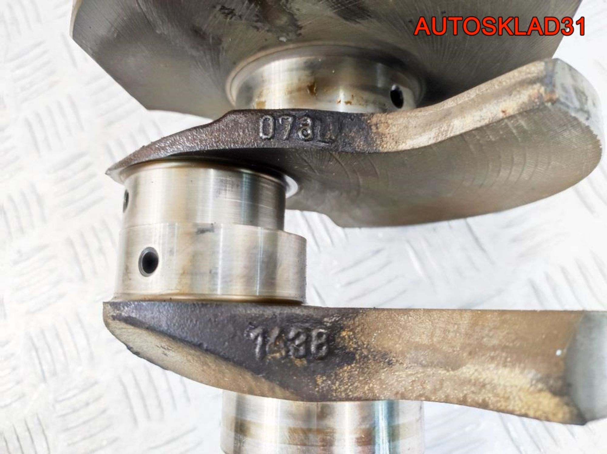 Коленвал Audi A6 C4 2,6 ABC 078105101AC, 9800 рублей, Дубовое