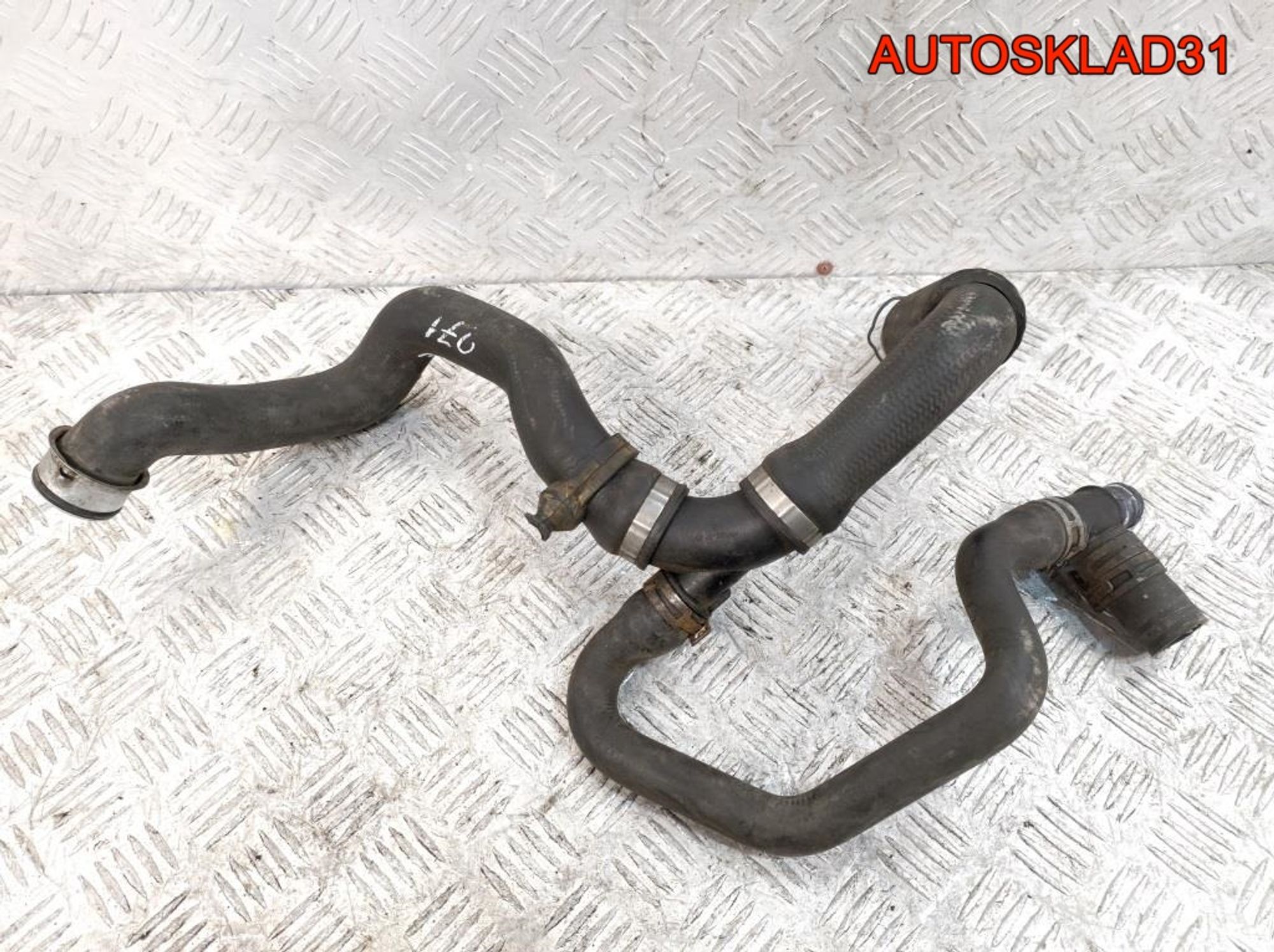 Патрубок радиатора Mercedes W203 1,8 Компрессор A2035015582, 2500 рублей, Дубовое