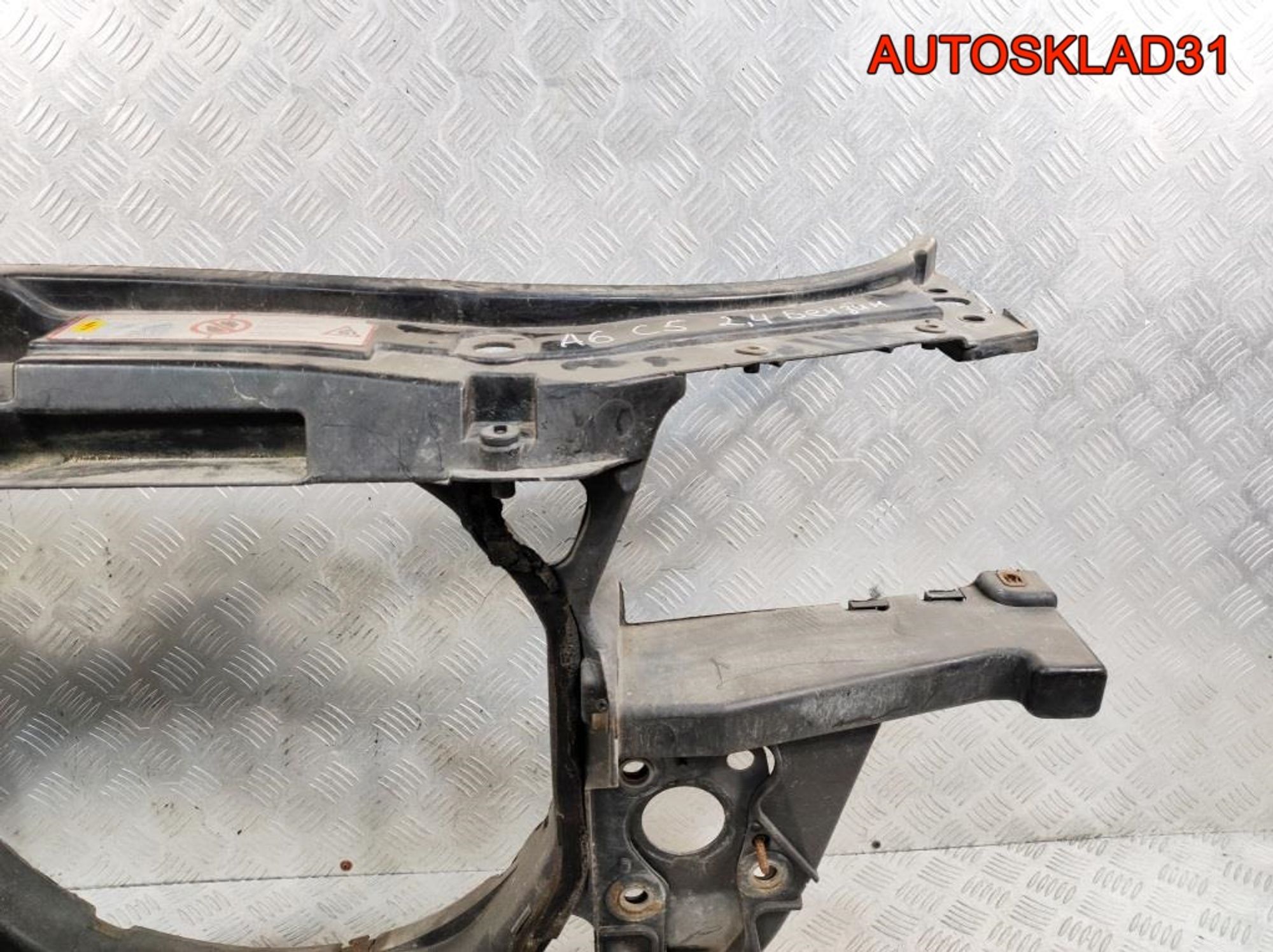 Панель передняя Голая Audi A6 C5 2,4 Бензин 4B0805588D, 6300 рублей, Дубовое