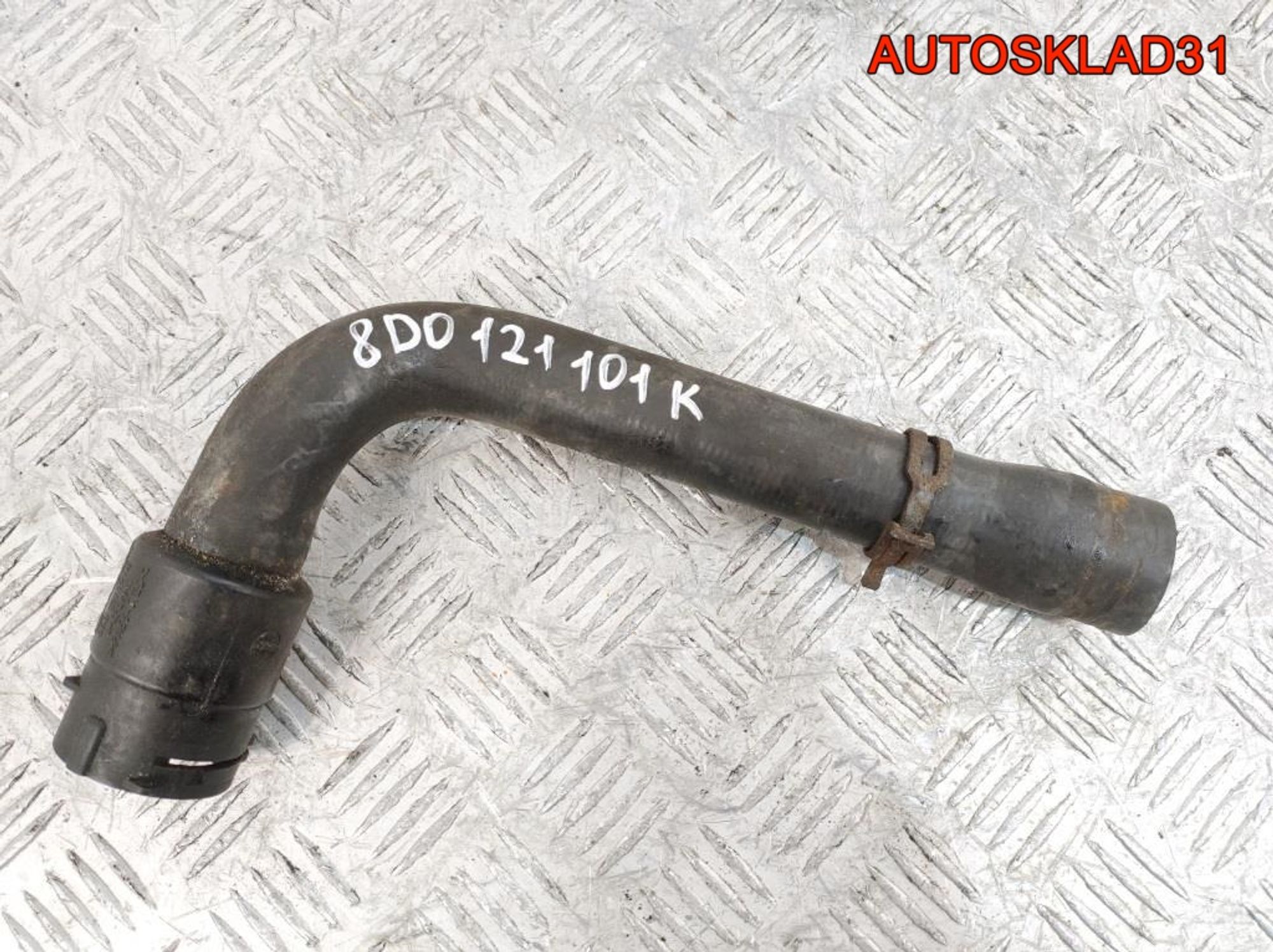 Патрубок радиатора VW Passat B5 1,6 Бензин 8D0121101K, 1000 рублей, Дубовое