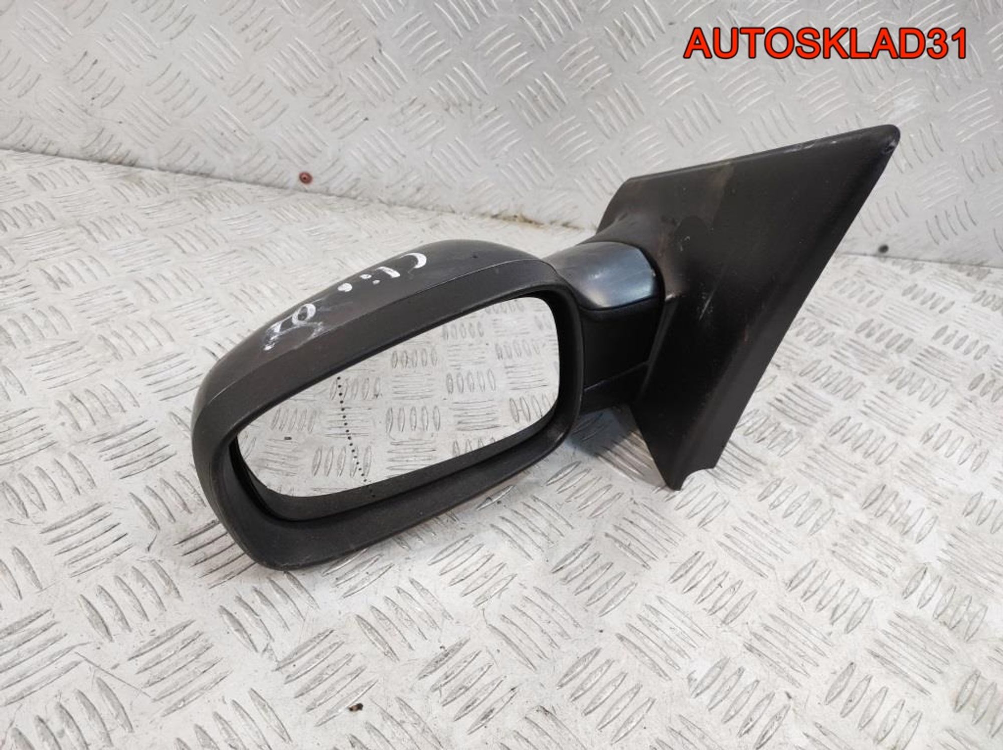Зеркало левое 5 контактов Renault Clio 3 7701061192, 7000 рублей, Дубовое