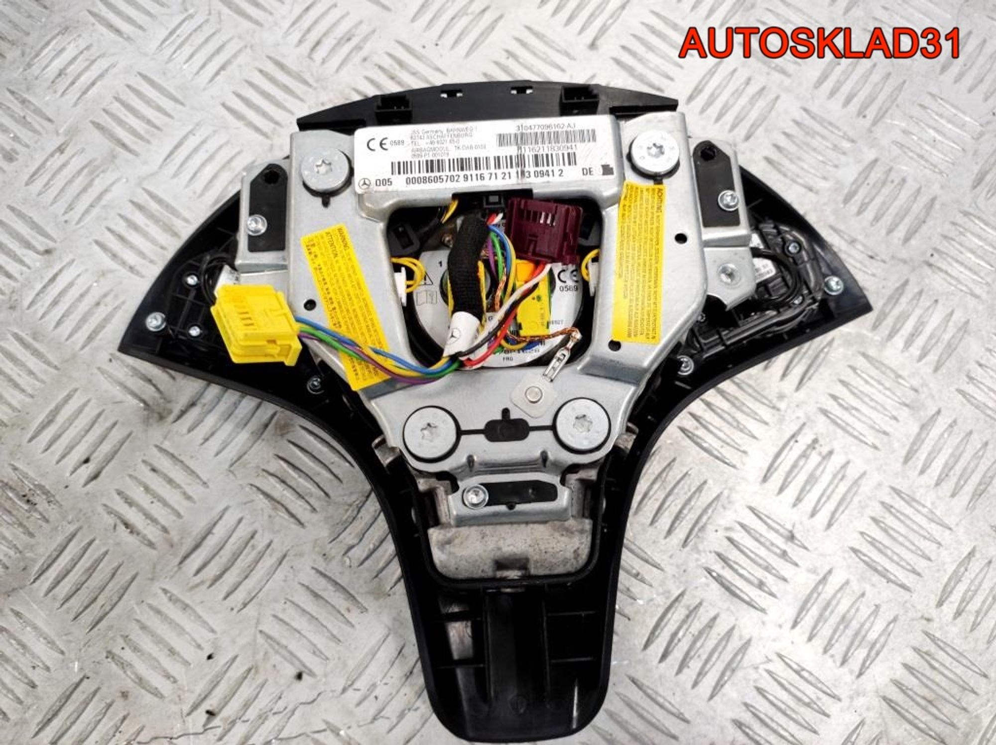 Подушка безопасности в руль Mercedes GLK X204 A00086057029116, 7000 рублей, Дубовое