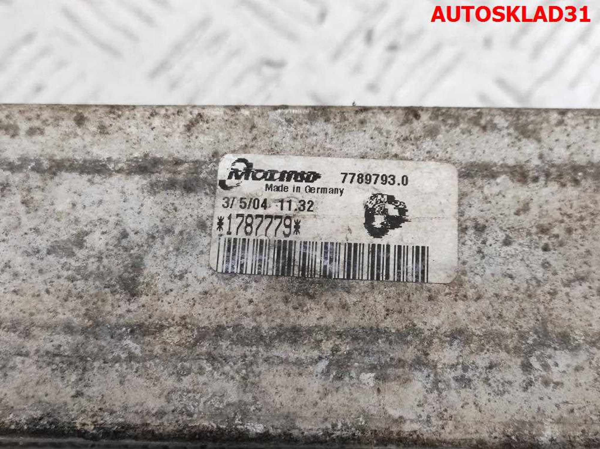 Интеркулер BMW E46 2,0 Дизель 17517789793, 4000 рублей, Дубовое