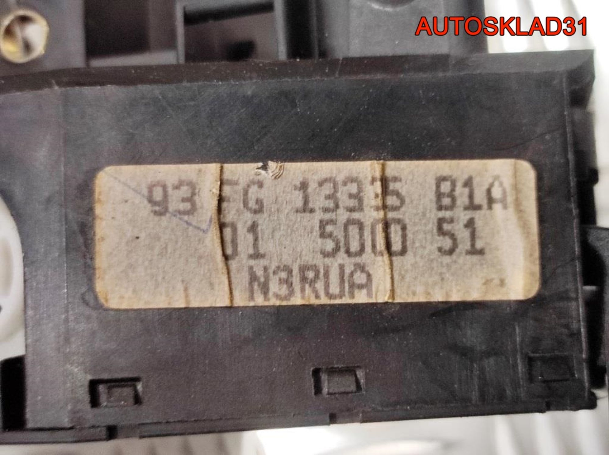 Переключатель подрулевой в сборе Ford Fiesta 4 93FG13335B1A, 1000 рублей, Дубовое