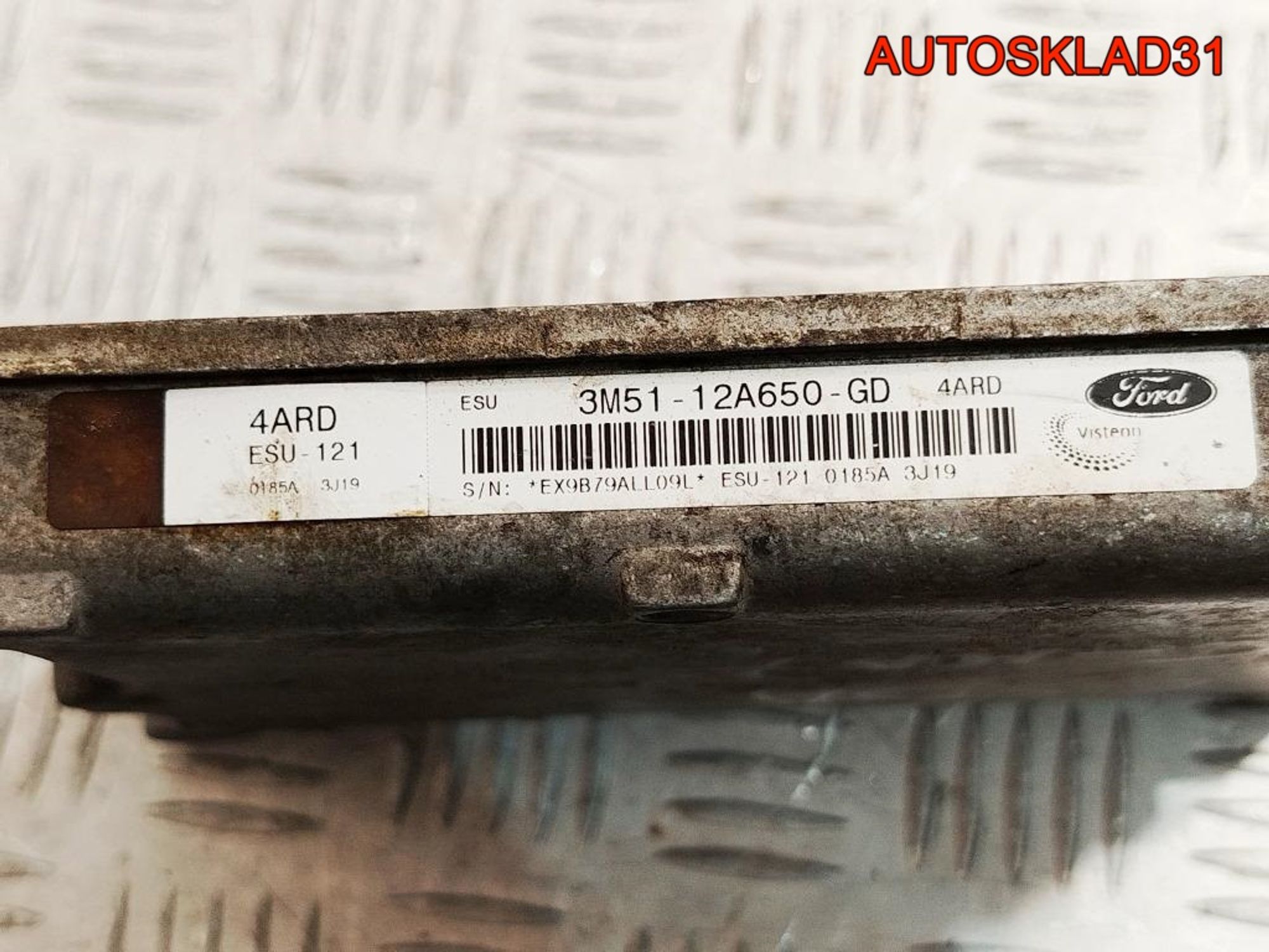 Блок ЭБУ Ford C-MAX 1 1.8 CSDA Бензин 3M5112A650GD, 1500 рублей, Дубовое