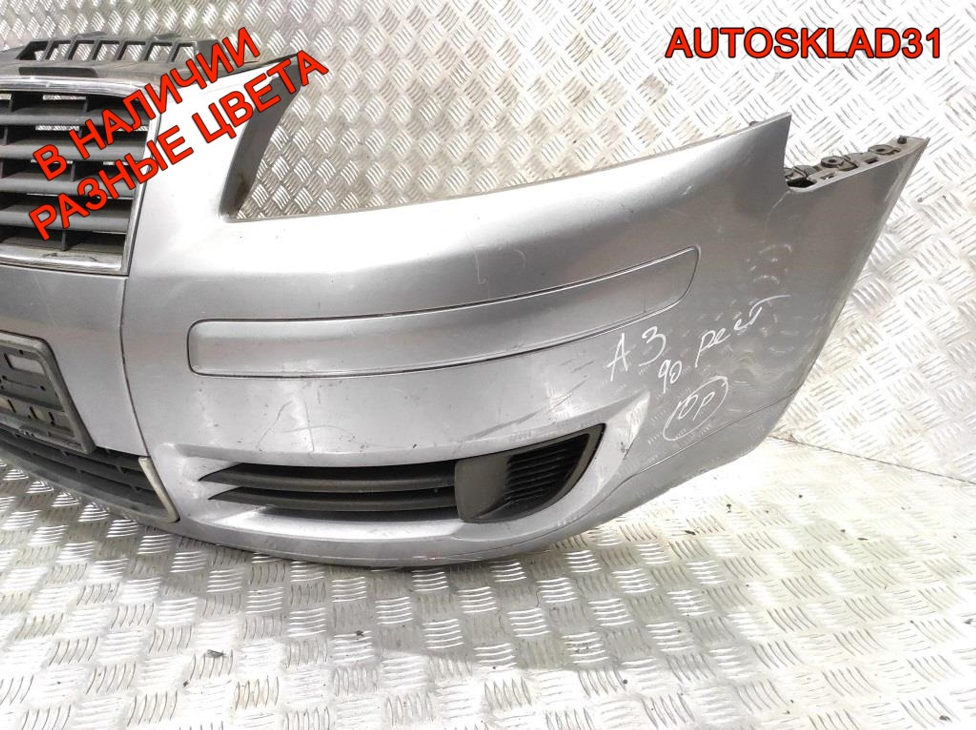 Бампер передний Audi A3 8P Дорест 8P3807437, 10000 рублей, Дубовое