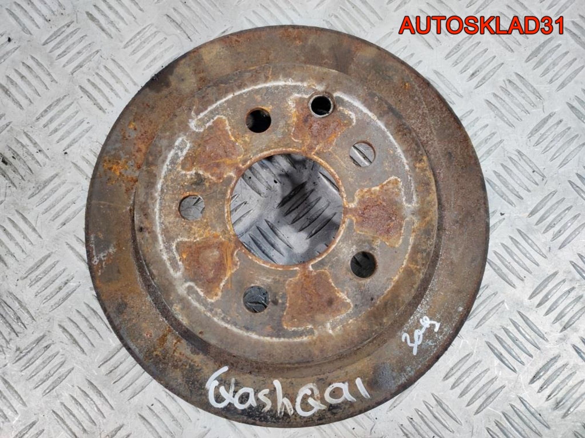 Диск тормозной задний Nissan Qashqai J10 43206JD00A, 900 рублей, Дубовое